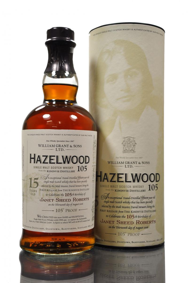 Hazelwood 15 Year Old - 105 Proof