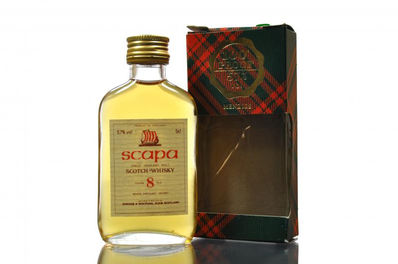 Scapa 8 Year Old - 100 Proof Gordon & MacPhail Miniature