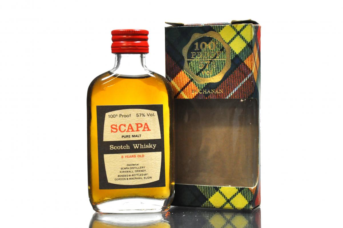 Scapa 8 Year Old - 100 Proof Gordon & MacPhail Miniature