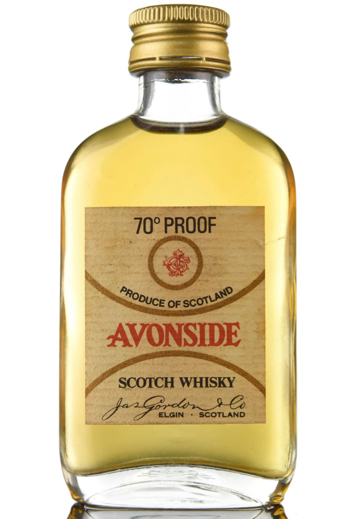 Avonside 70 Proof Miniature