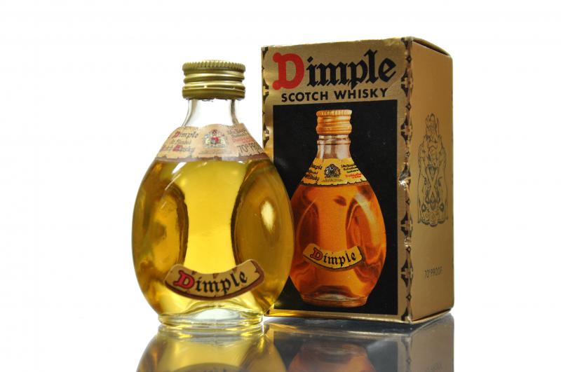 Dimple 70 Proof Miniature