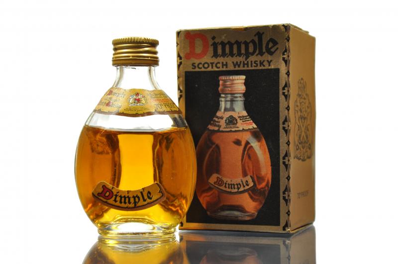 Dimple 70 Proof Miniature