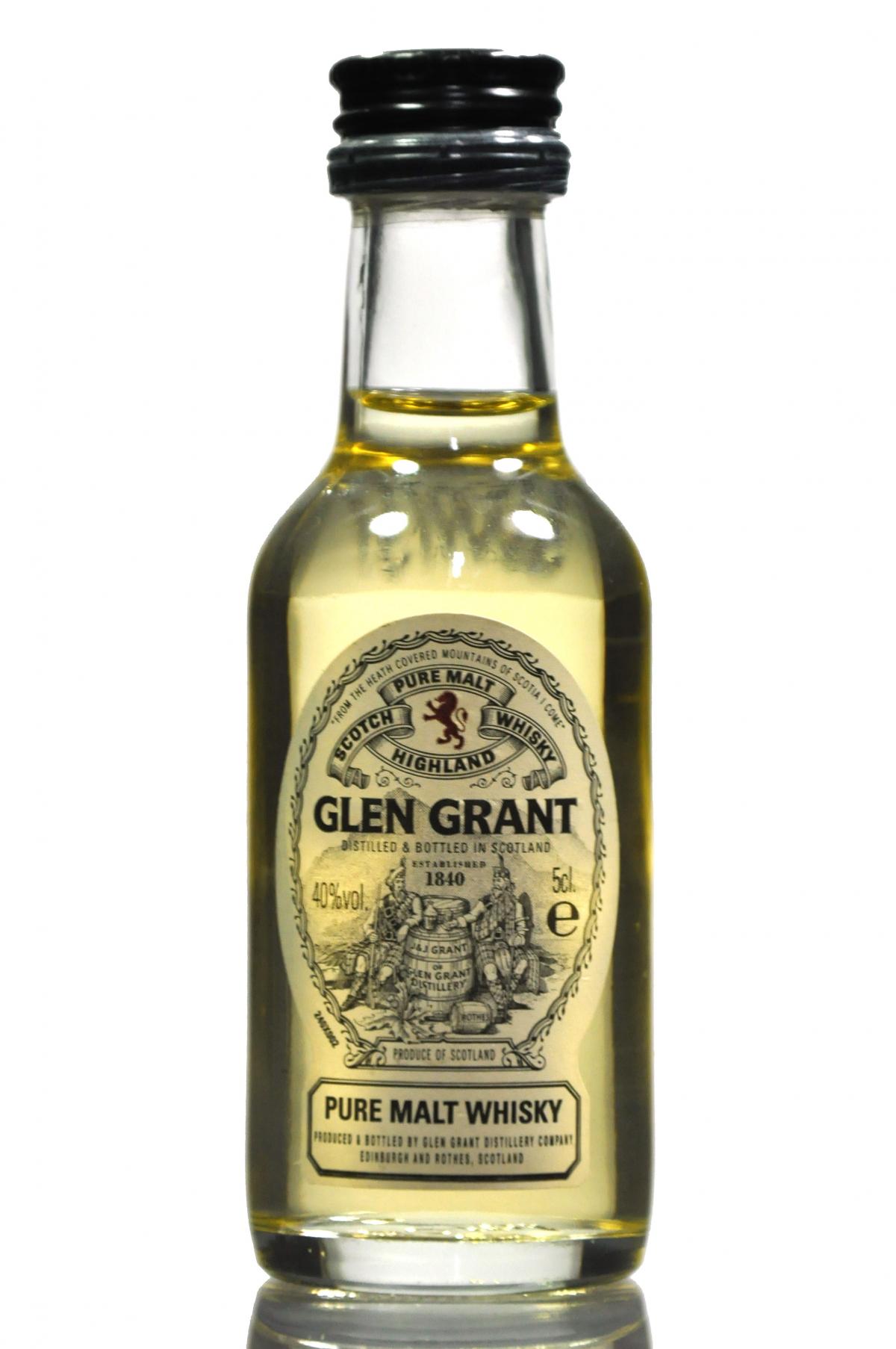 Glen Grant Pure Malt Miniature