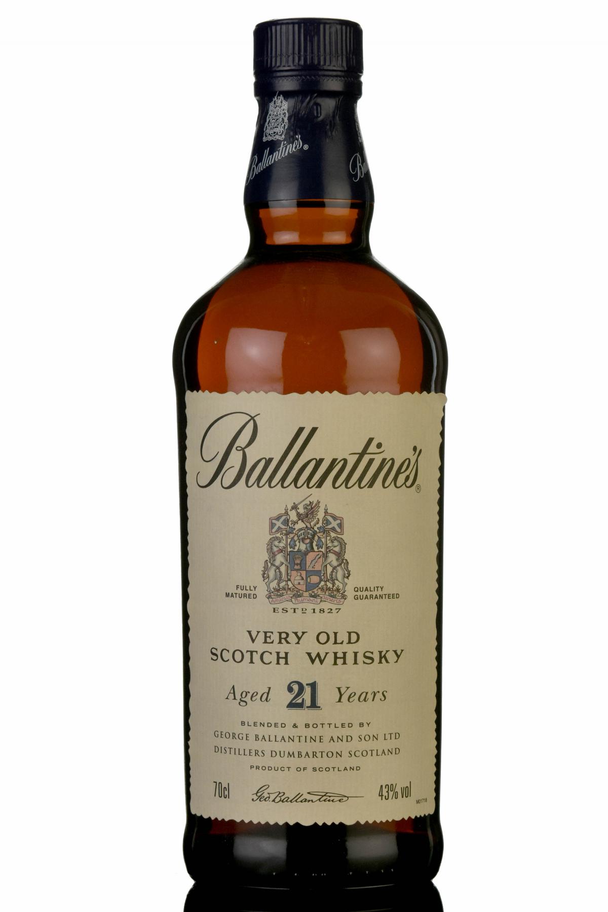 Ballantines 21 Year Old