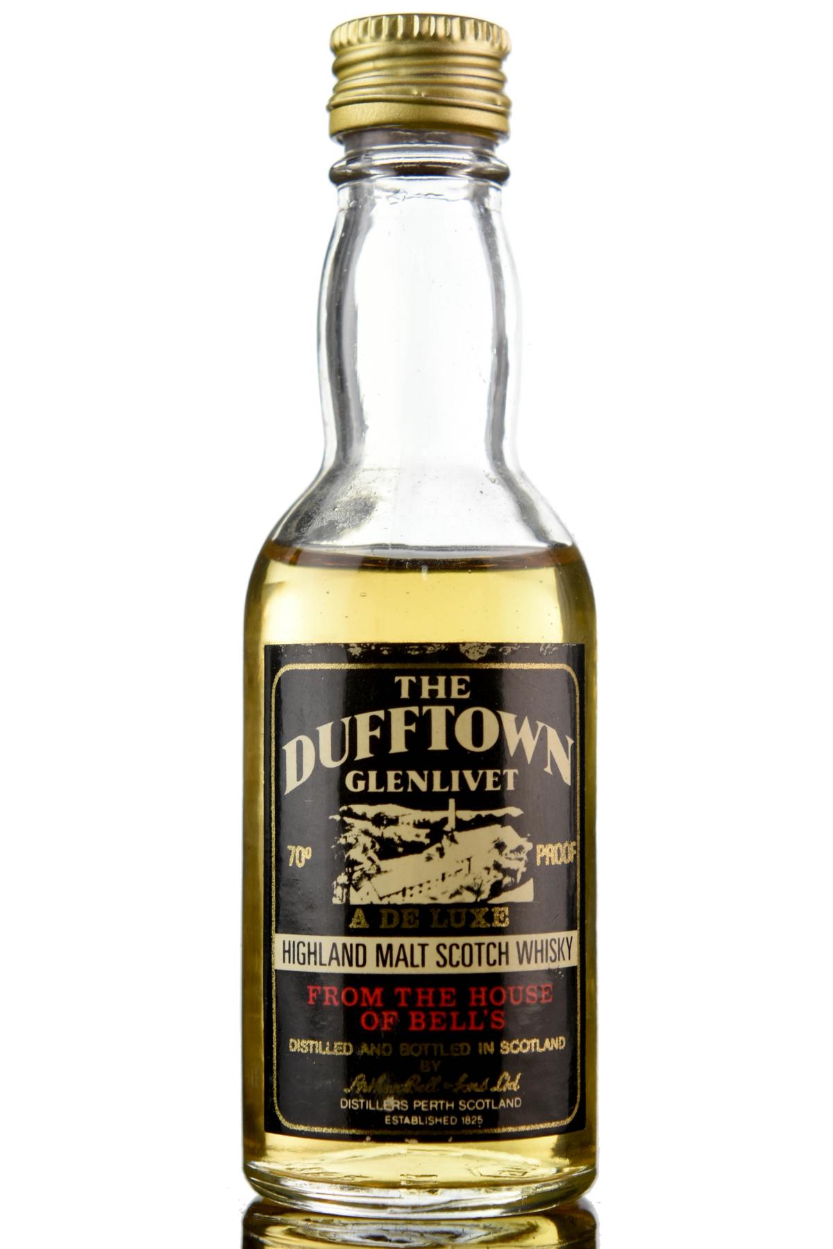 Dufftown-Glenlivet 70 Proof Miniature