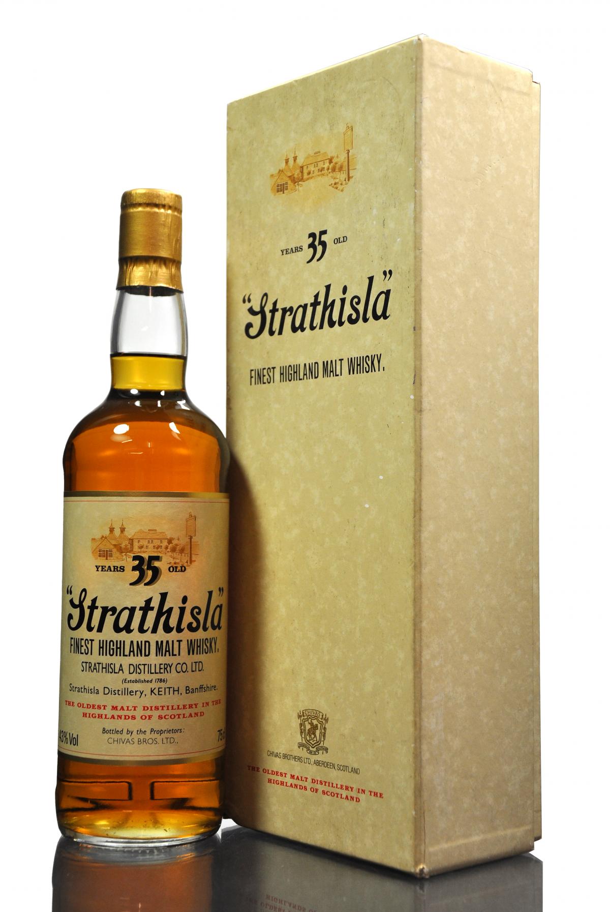 Strathisla 35 Year Old - Bicentenary 1786-1986