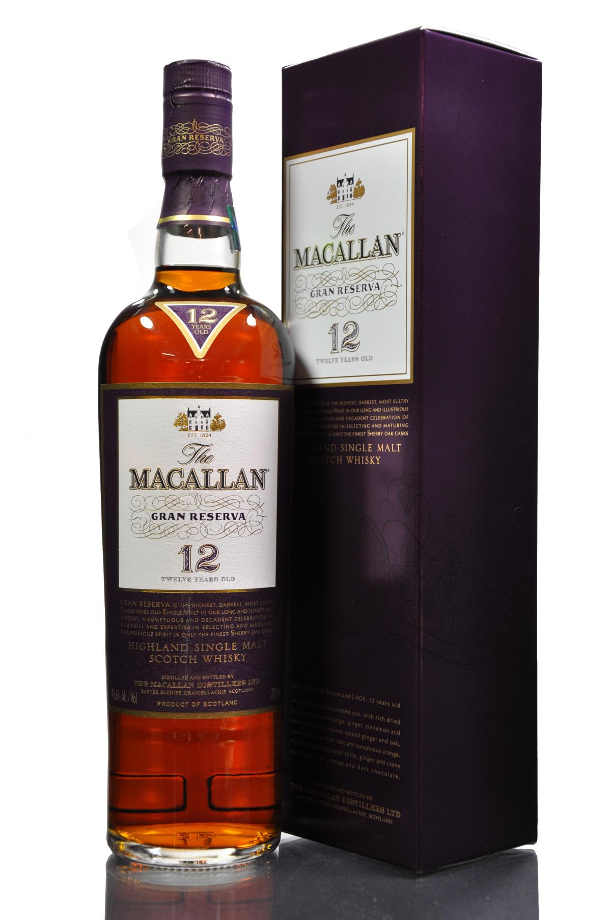 Macallan 12 Year Old - Gran Reserva