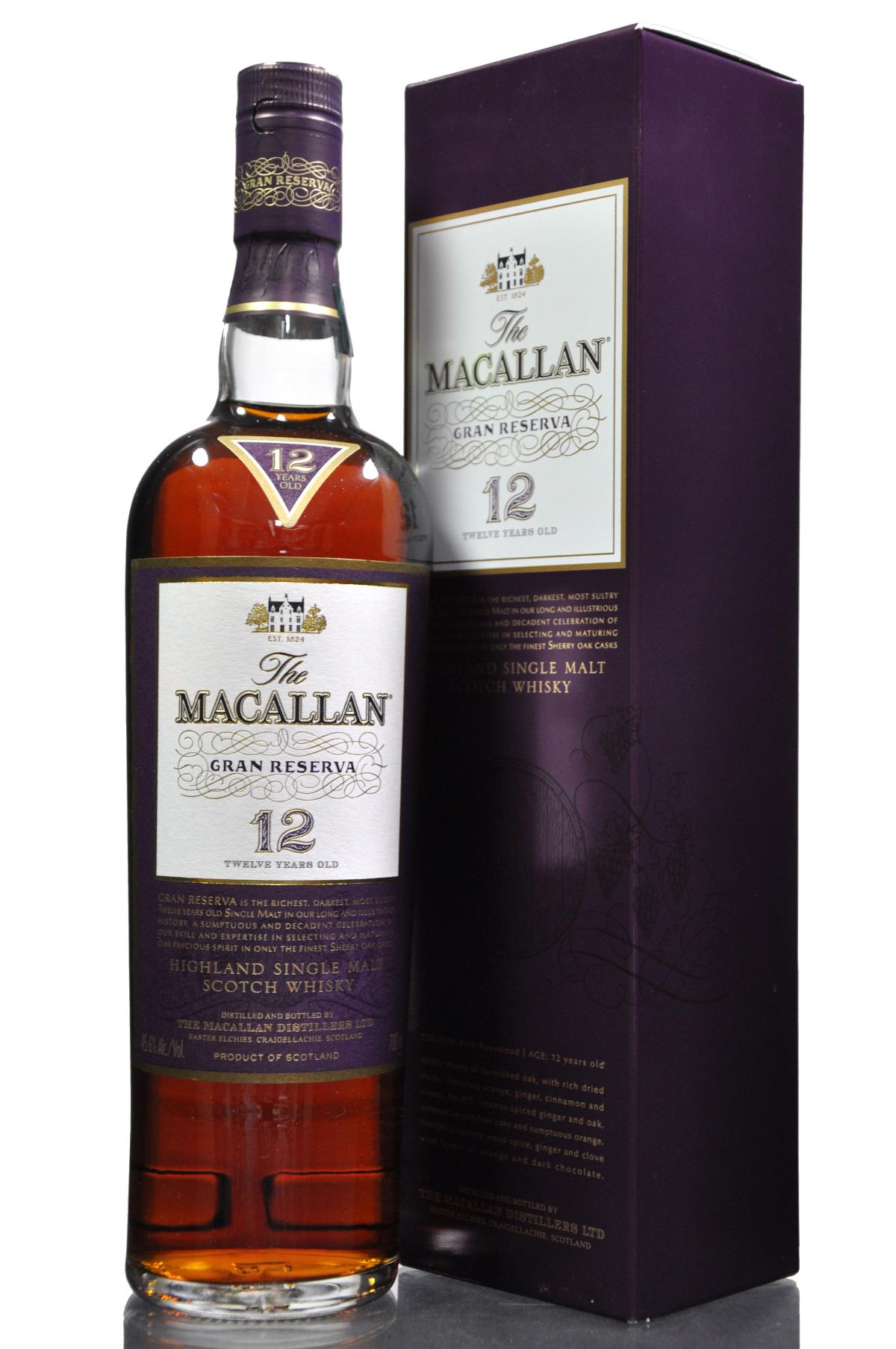 Macallan 12 Year Old - Gran Reserva