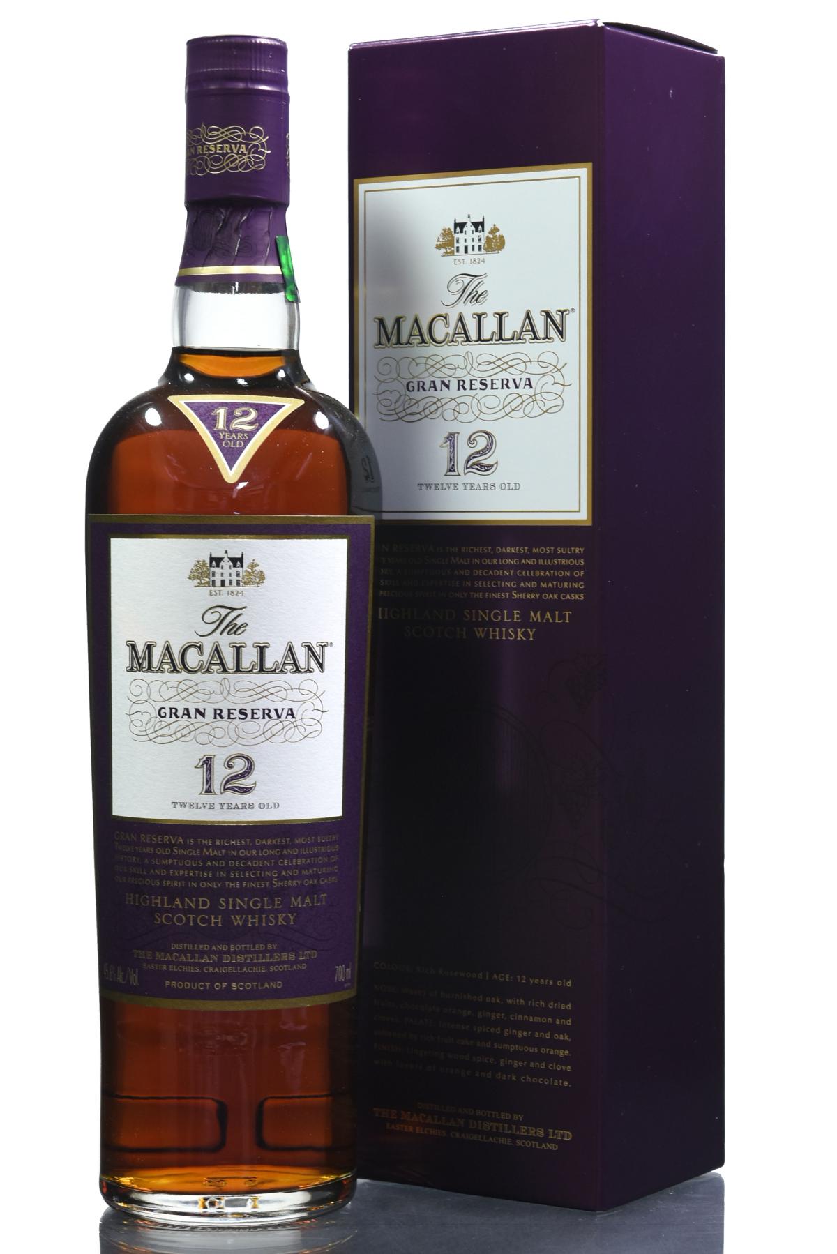 Macallan 12 Year Old - Gran Reserva