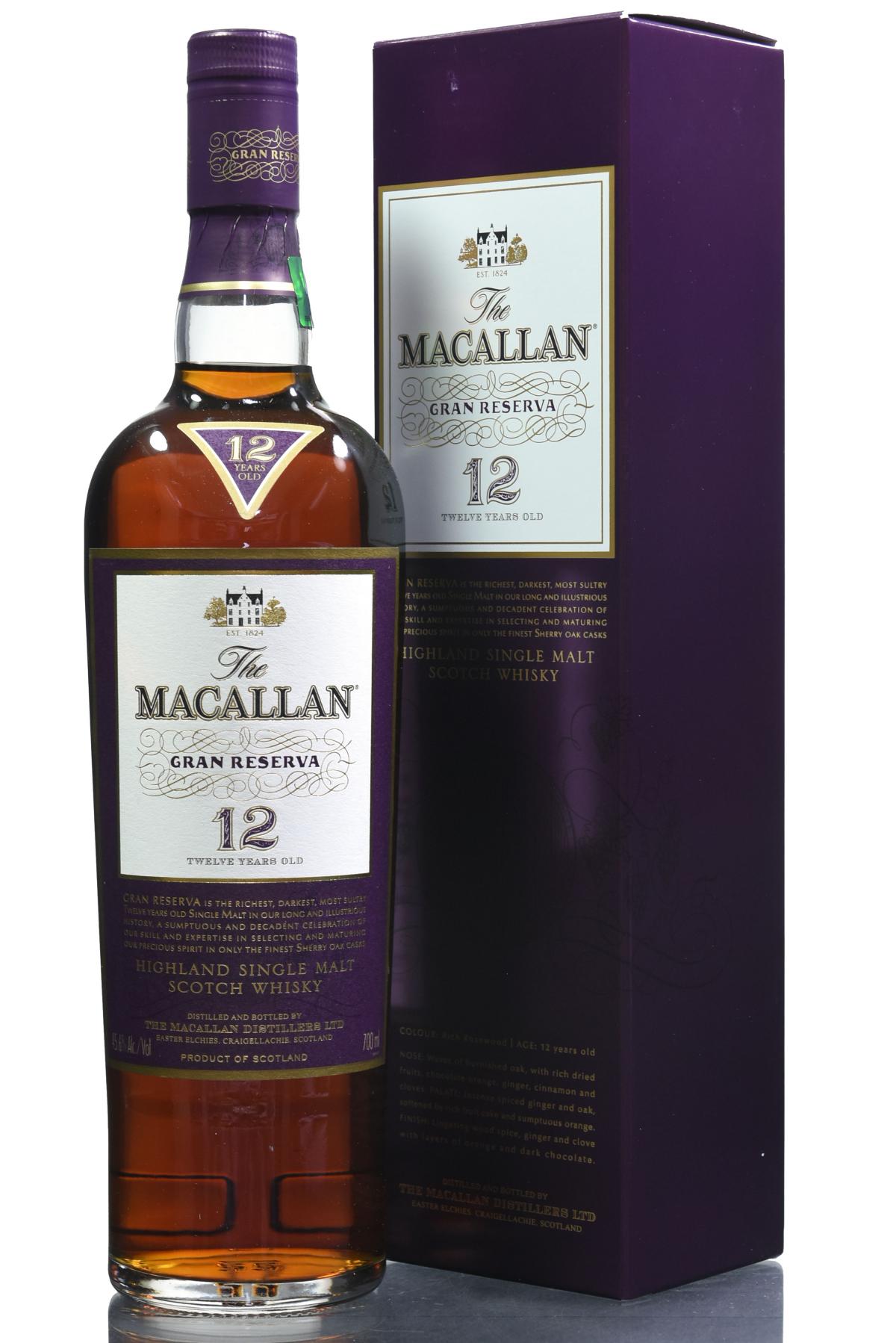 Macallan 12 Year Old - Gran Reserva