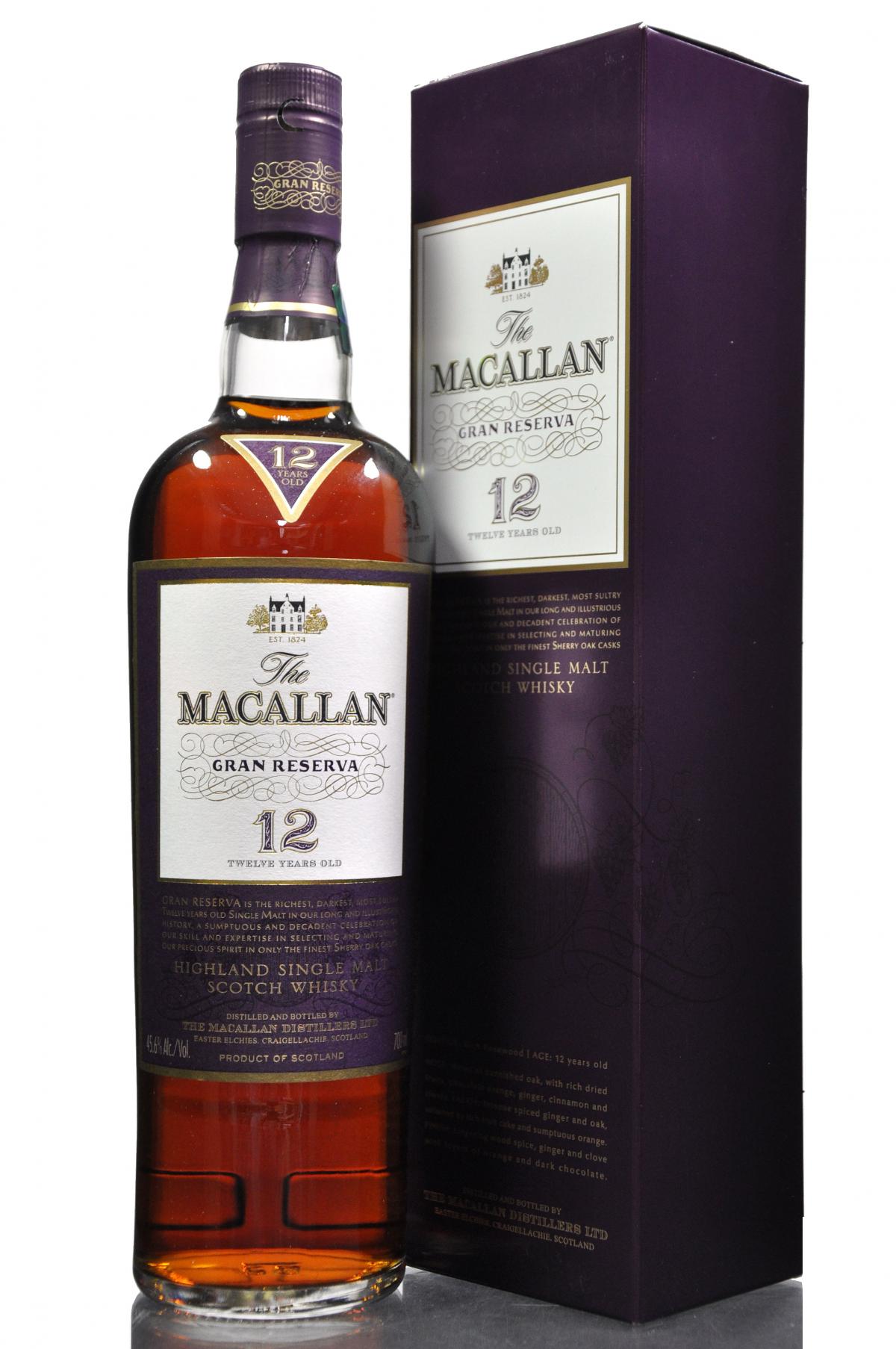 Macallan 12 Year Old - Gran Reserva