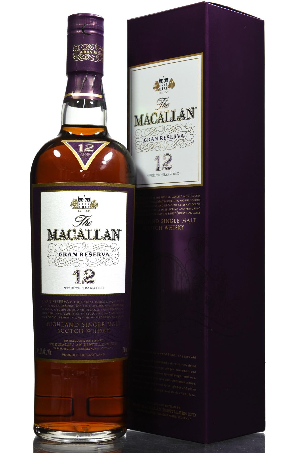 Macallan 12 Year Old - Gran Reserva