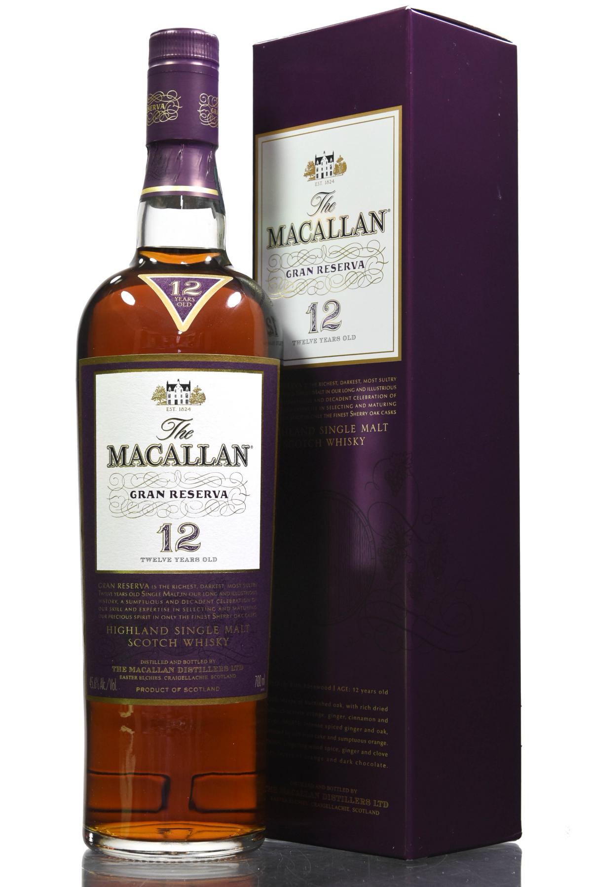 Macallan 12 Year Old - Gran Reserva