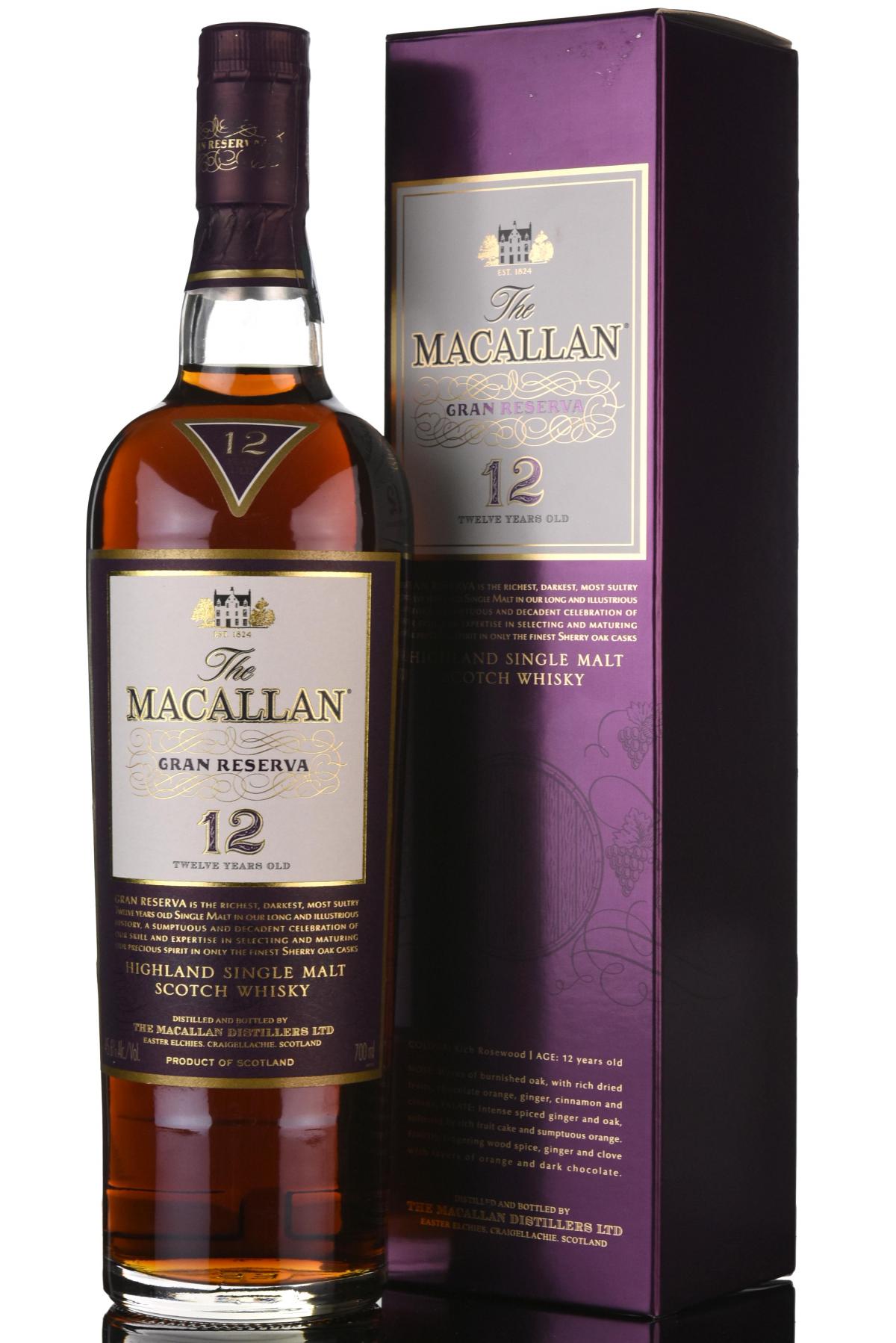 Macallan 12 Year Old - Gran Reserva