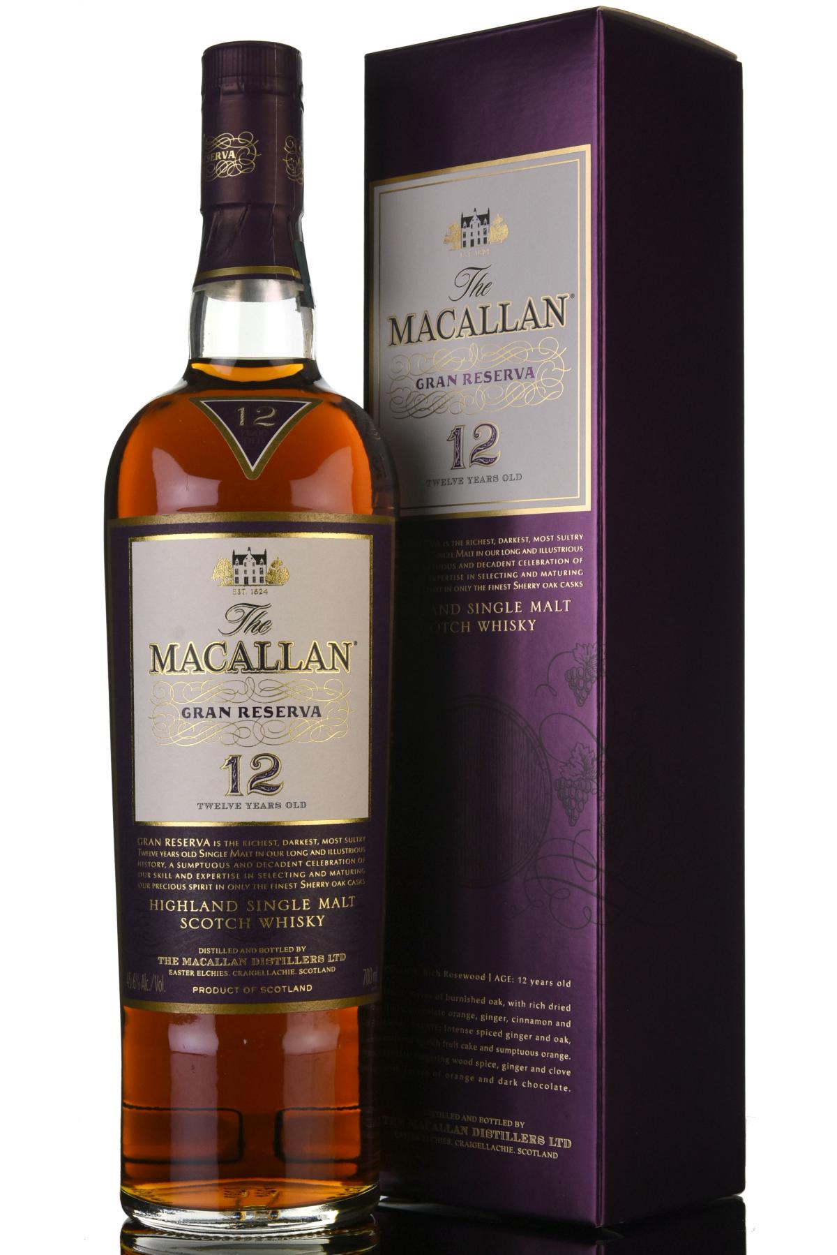 Macallan 12 Year Old - Gran Reserva