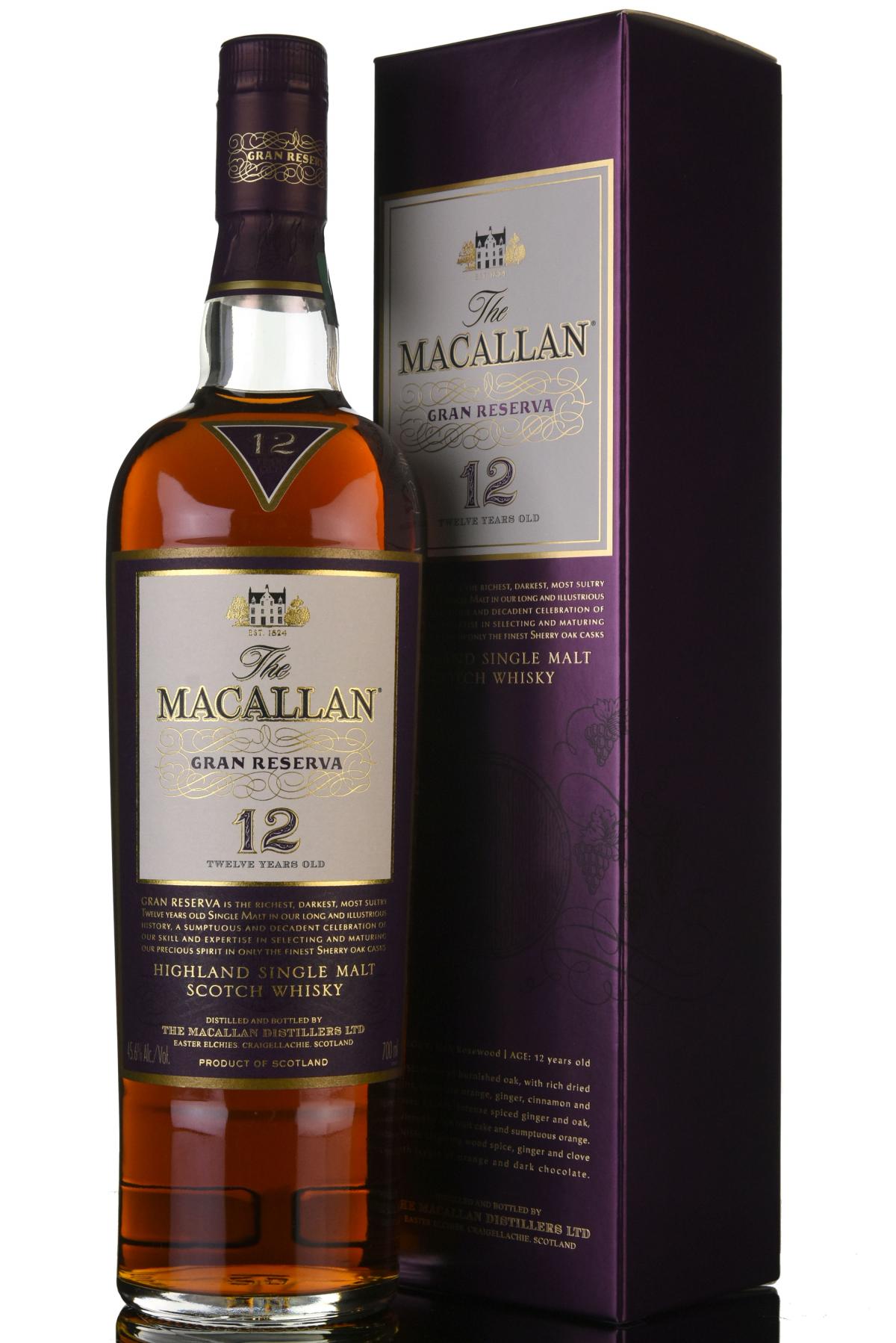 Macallan 12 Year Old - Gran Reserva