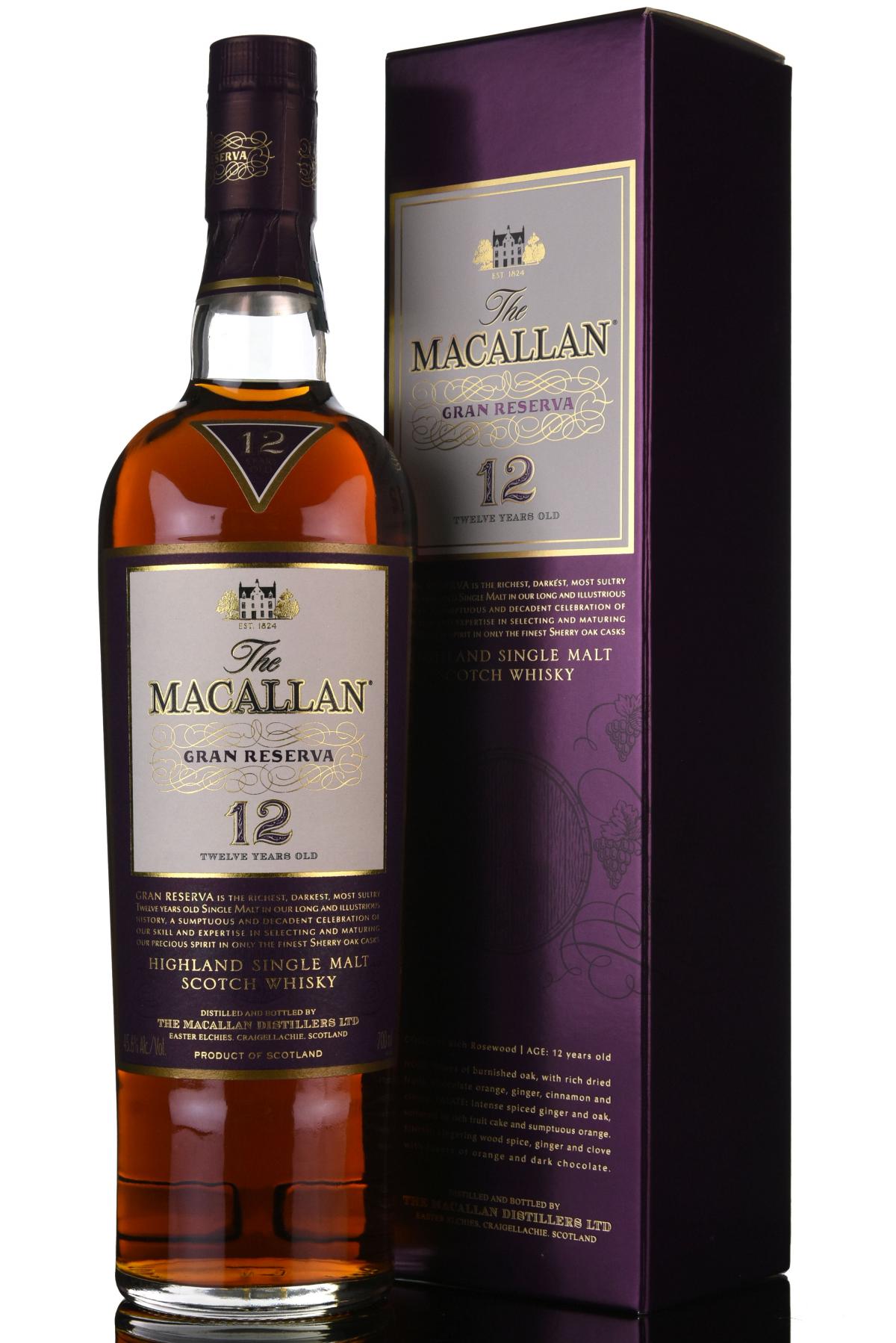 Macallan 12 Year Old - Gran Reserva