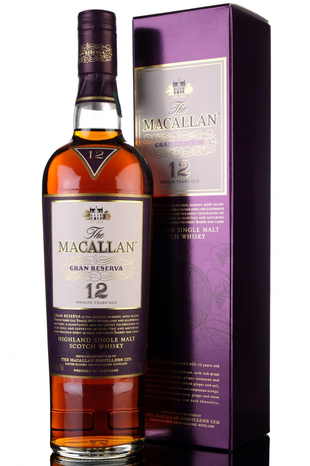 Macallan 12 Year Old - Gran Reserva