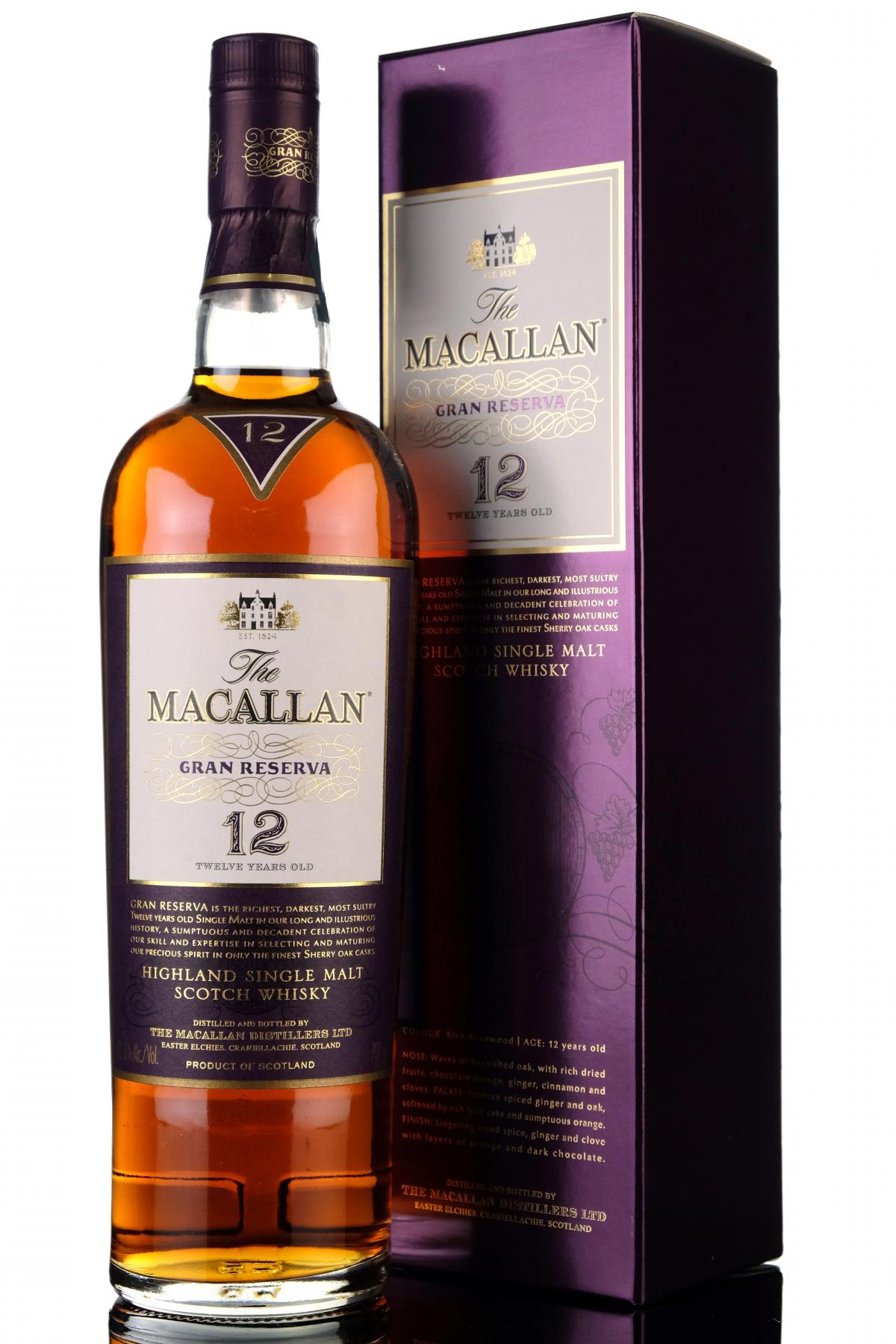 Macallan 12 Year Old - Gran Reserva