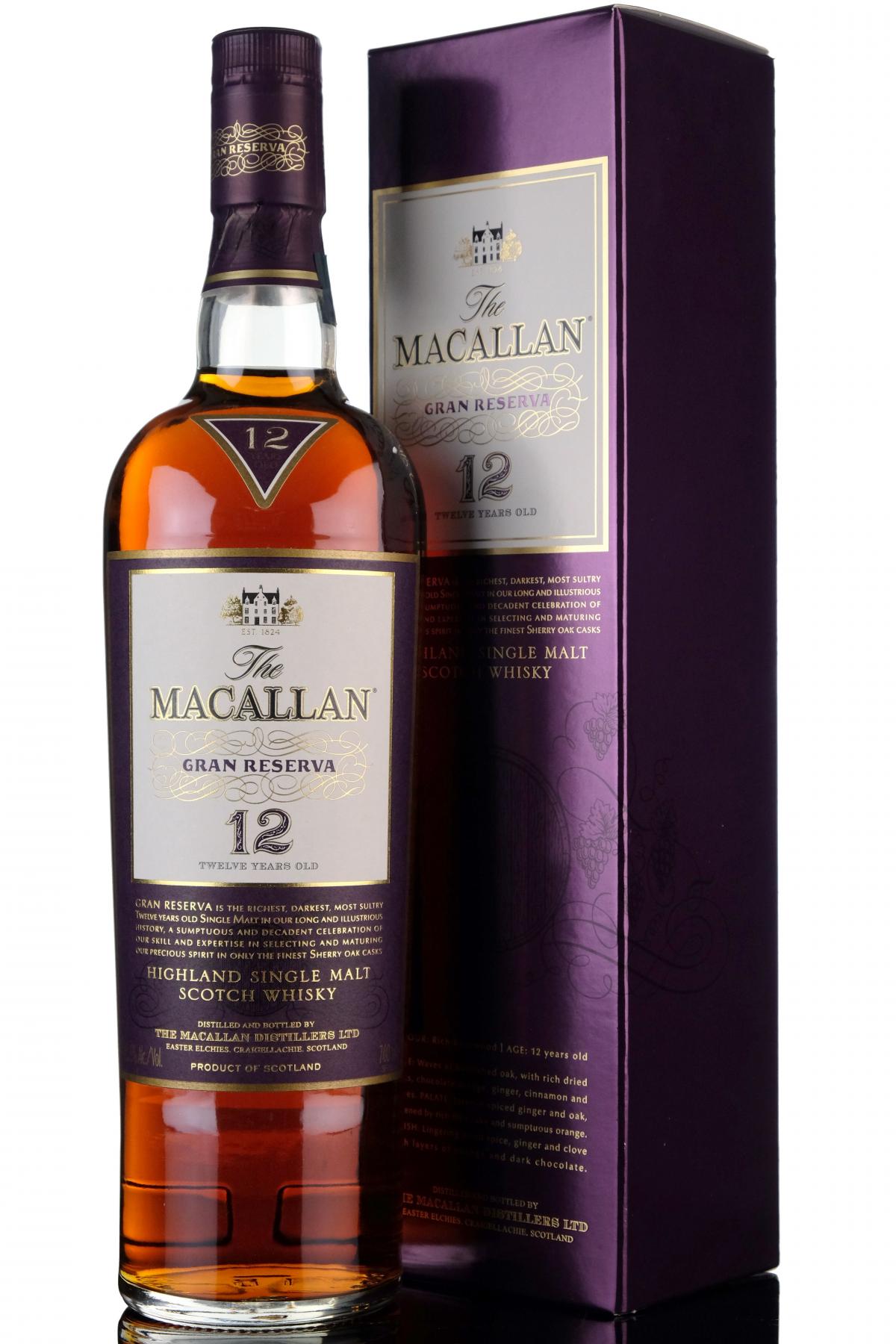 Macallan 12 Year Old - Gran Reserva