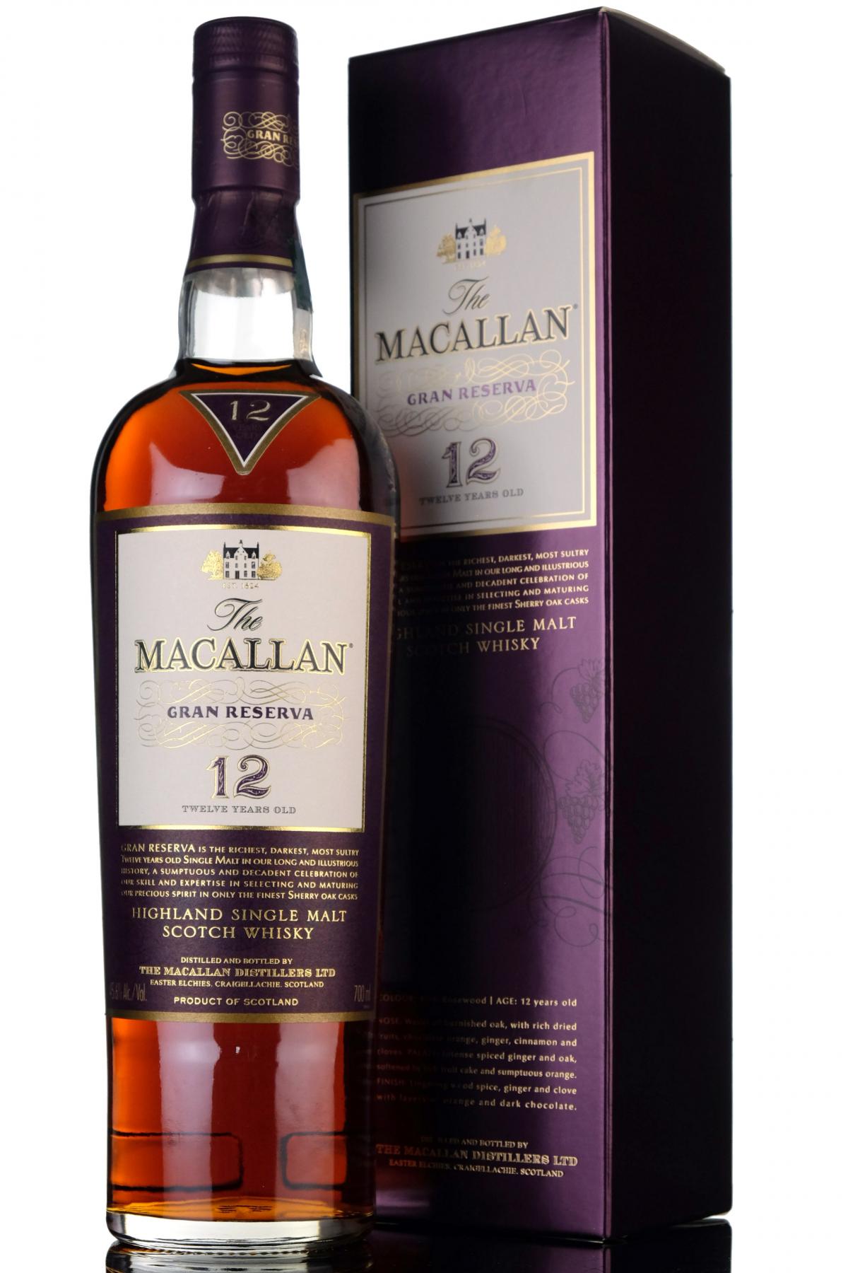 Macallan 12 Year Old - Gran Reserva