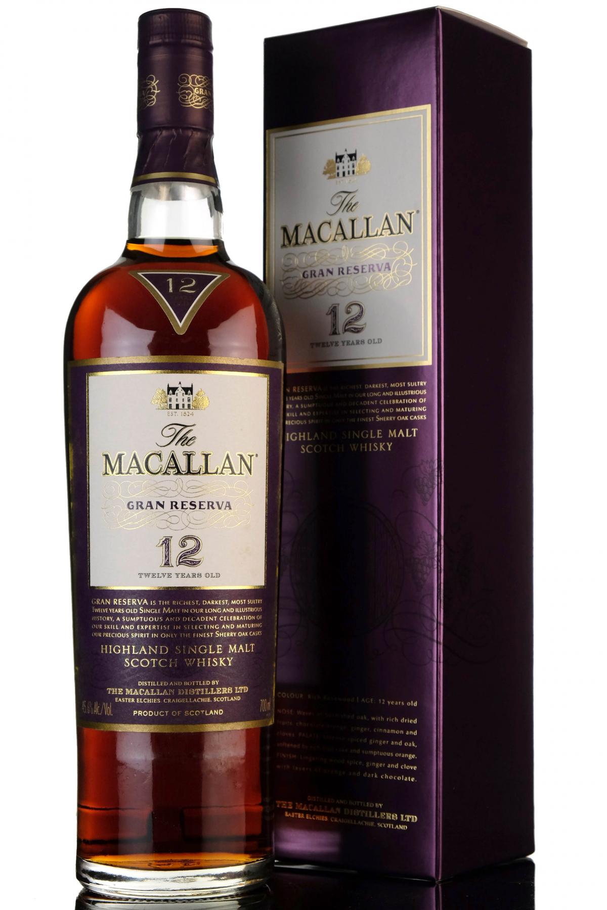 Macallan 12 Year Old - Gran Reserva