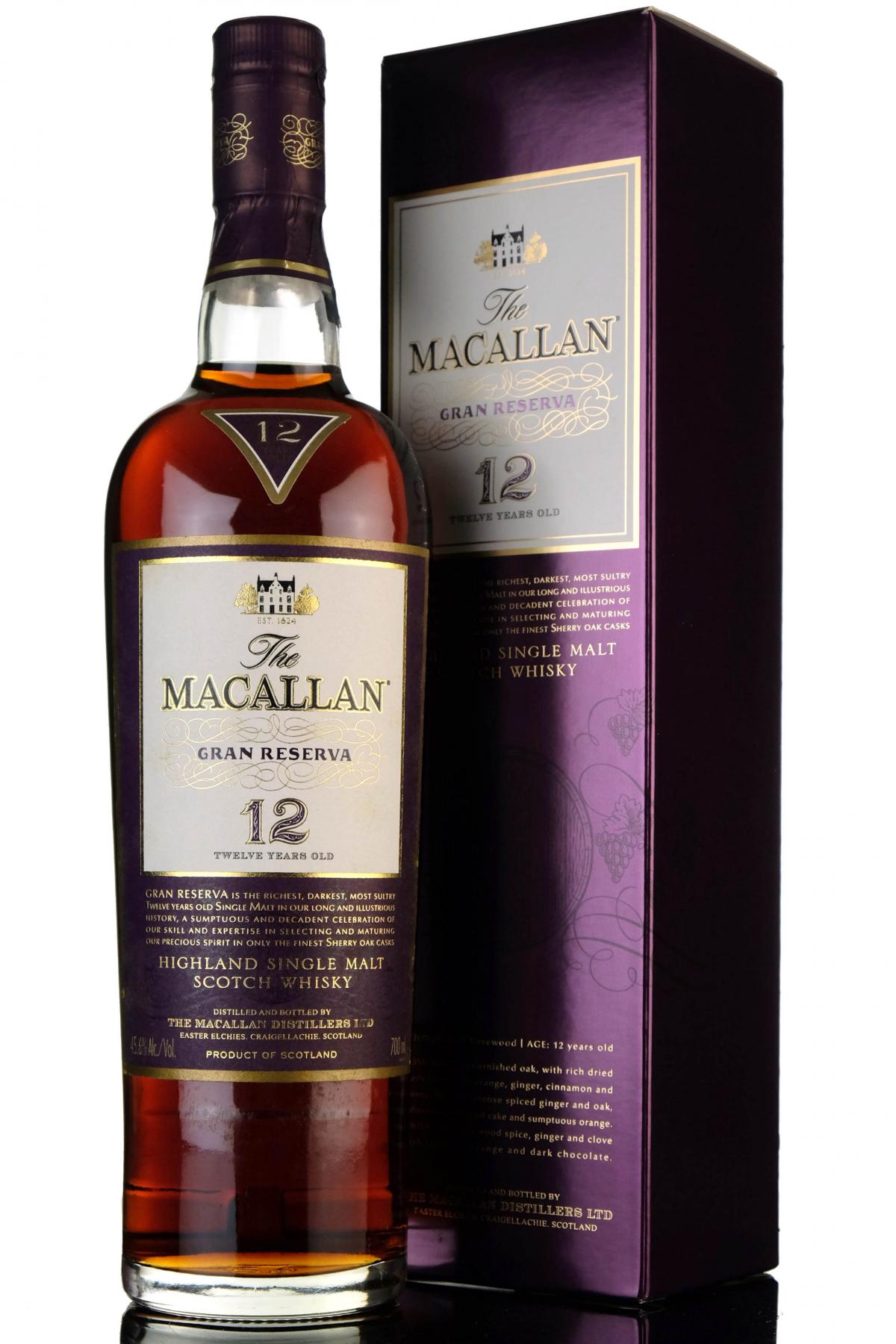 Macallan 12 Year Old - Gran Reserva