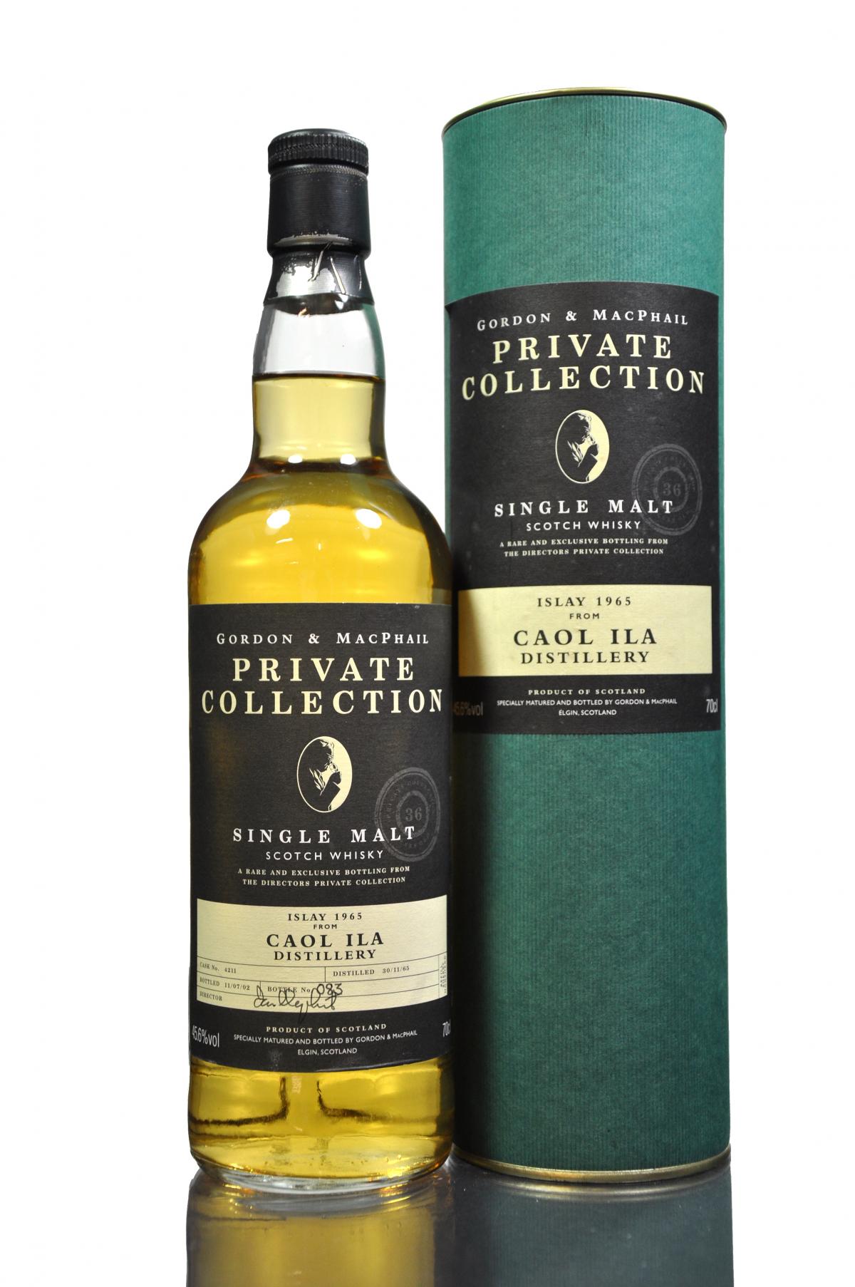 Caol Ila 1965-2002 - Private Collection