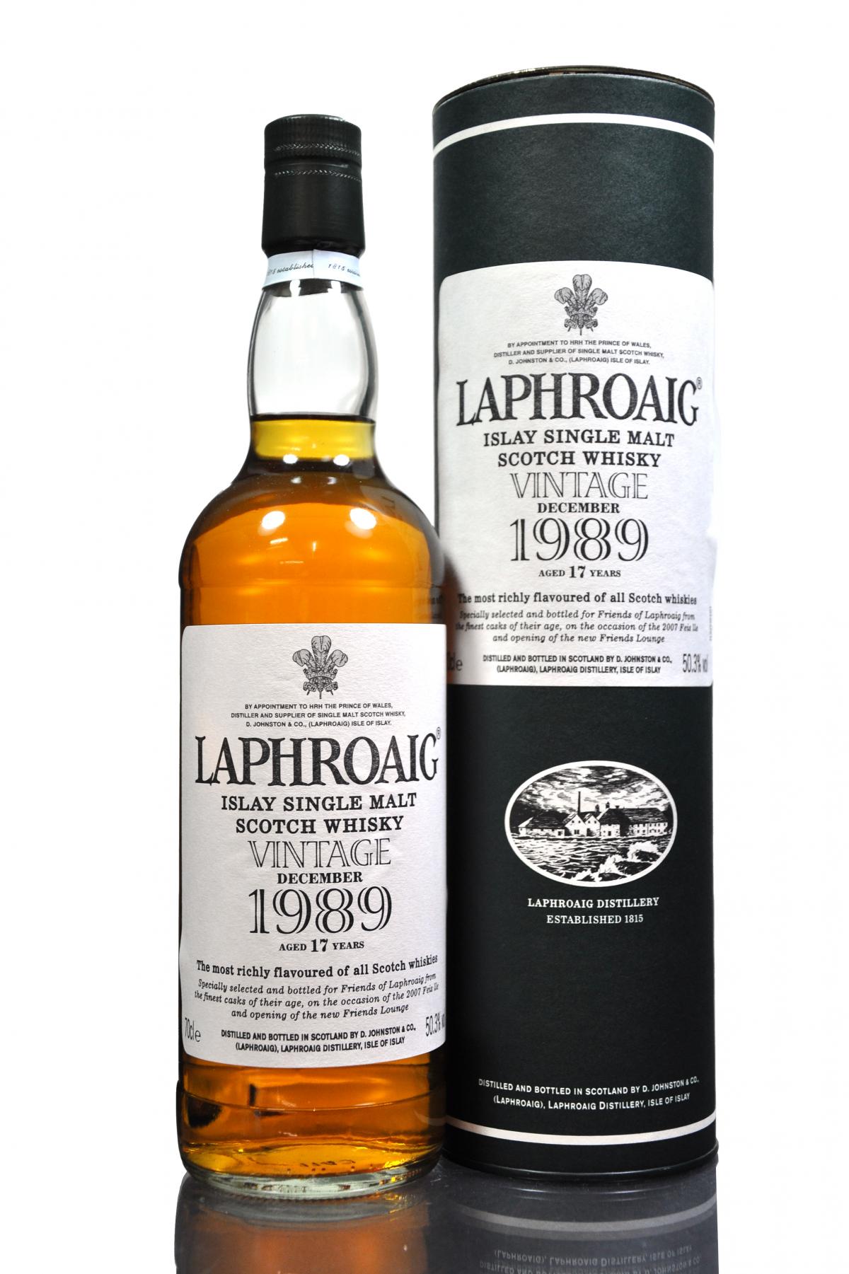 Laphroaig 1989 - 17 Year Old - Festival 2007