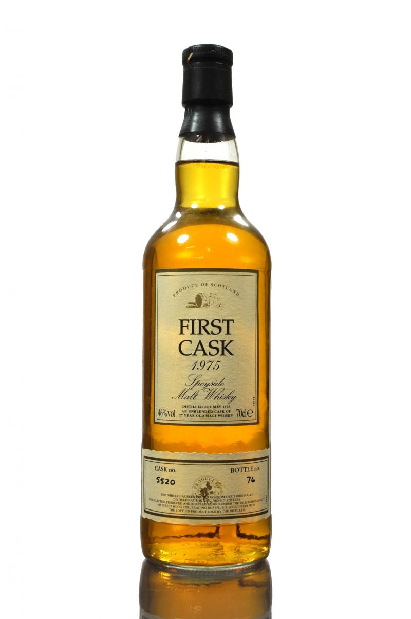 Dailuaine 1975 - 27 Year Old - First Cask