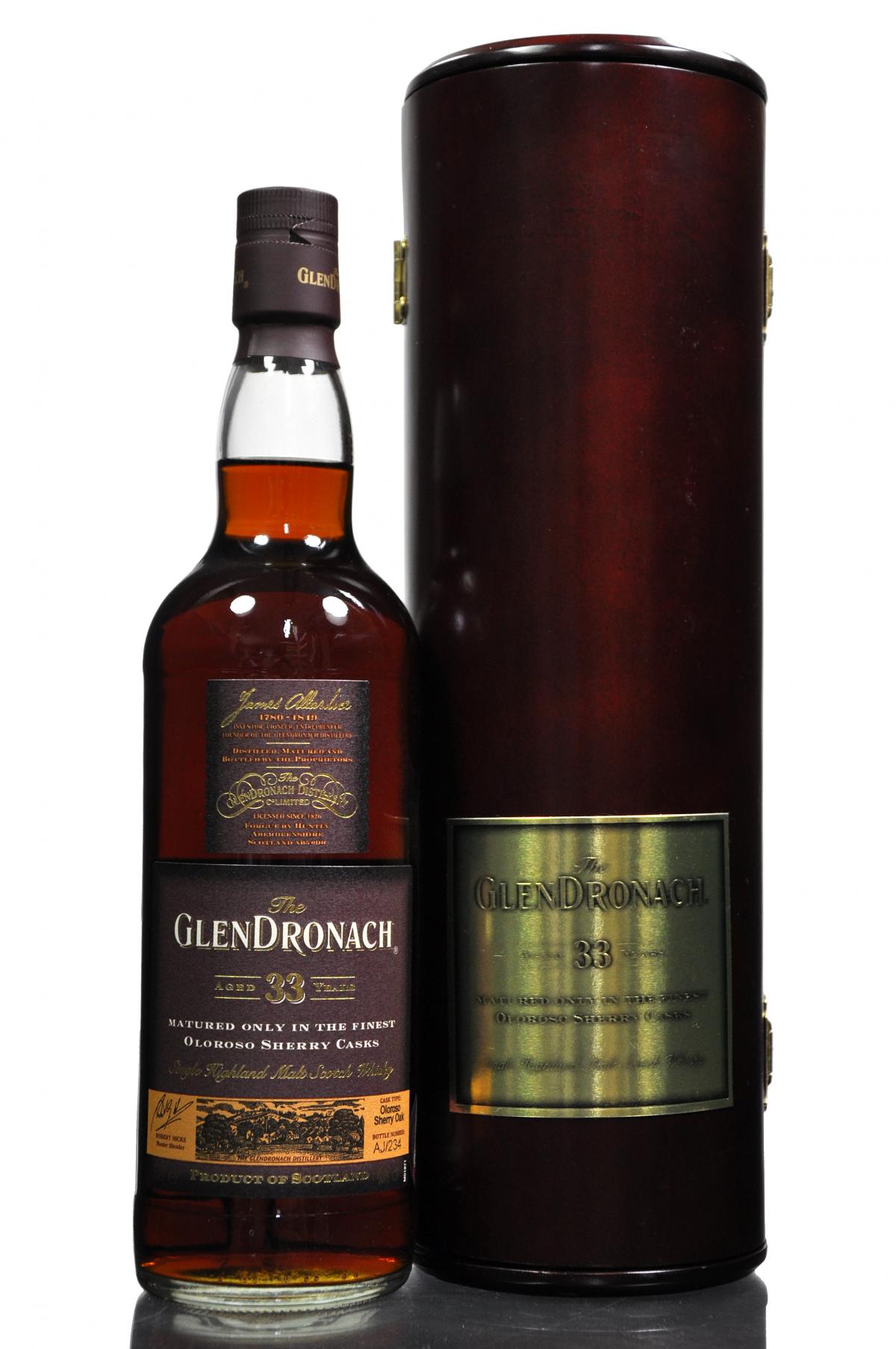 Glendronach 33 Year Old