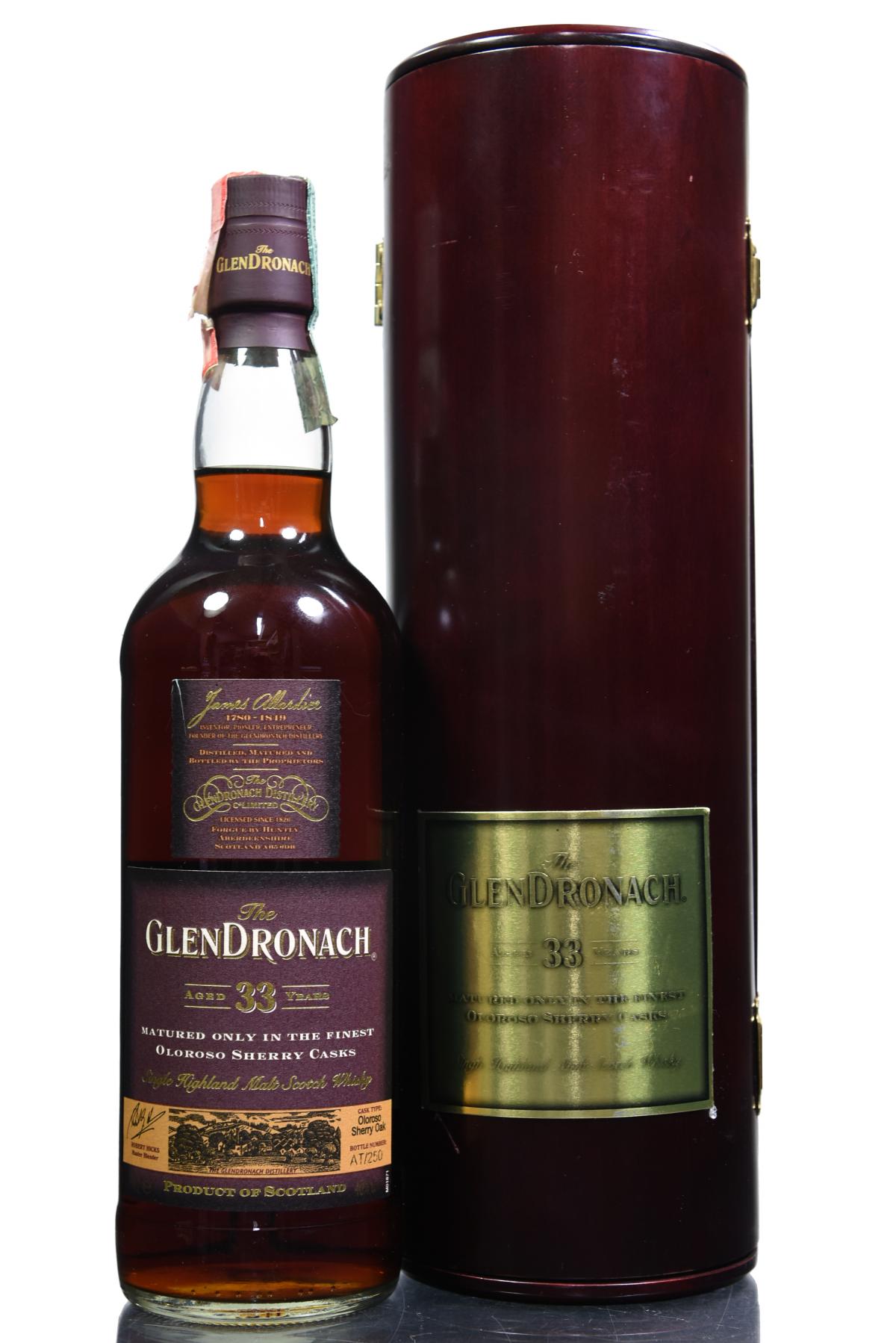Glendronach 33 Year Old