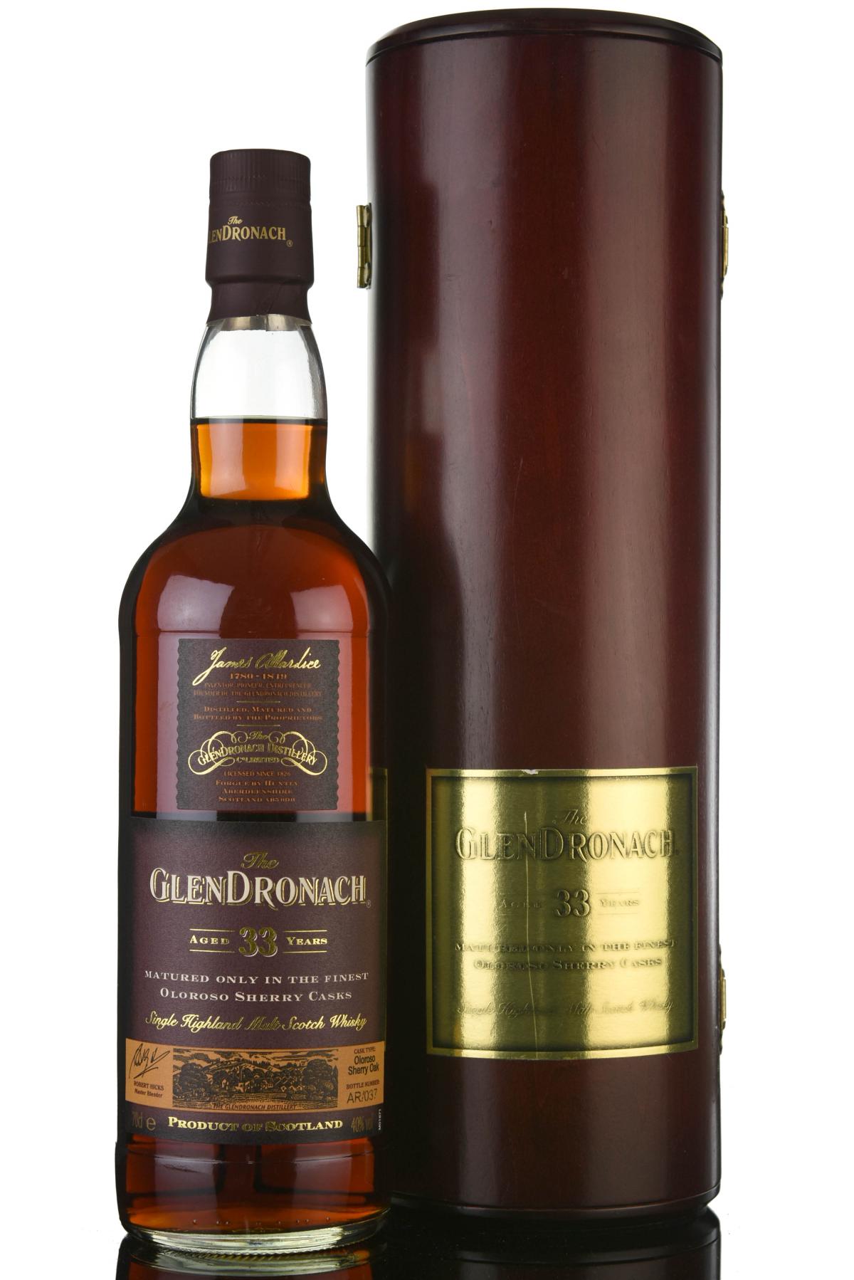 Glendronach 33 Year Old