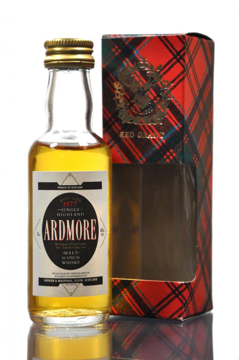 Ardmore 1977 - Gordon & MacPhail Miniature