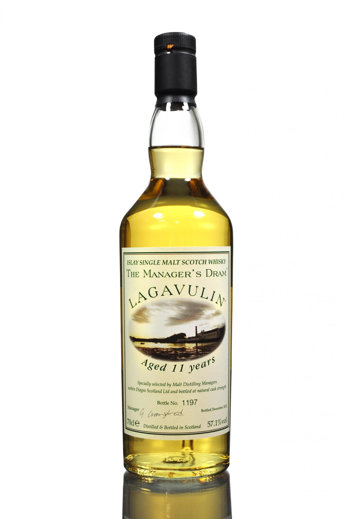 Lagavulin 11 Year Old - Managers Dram 2013