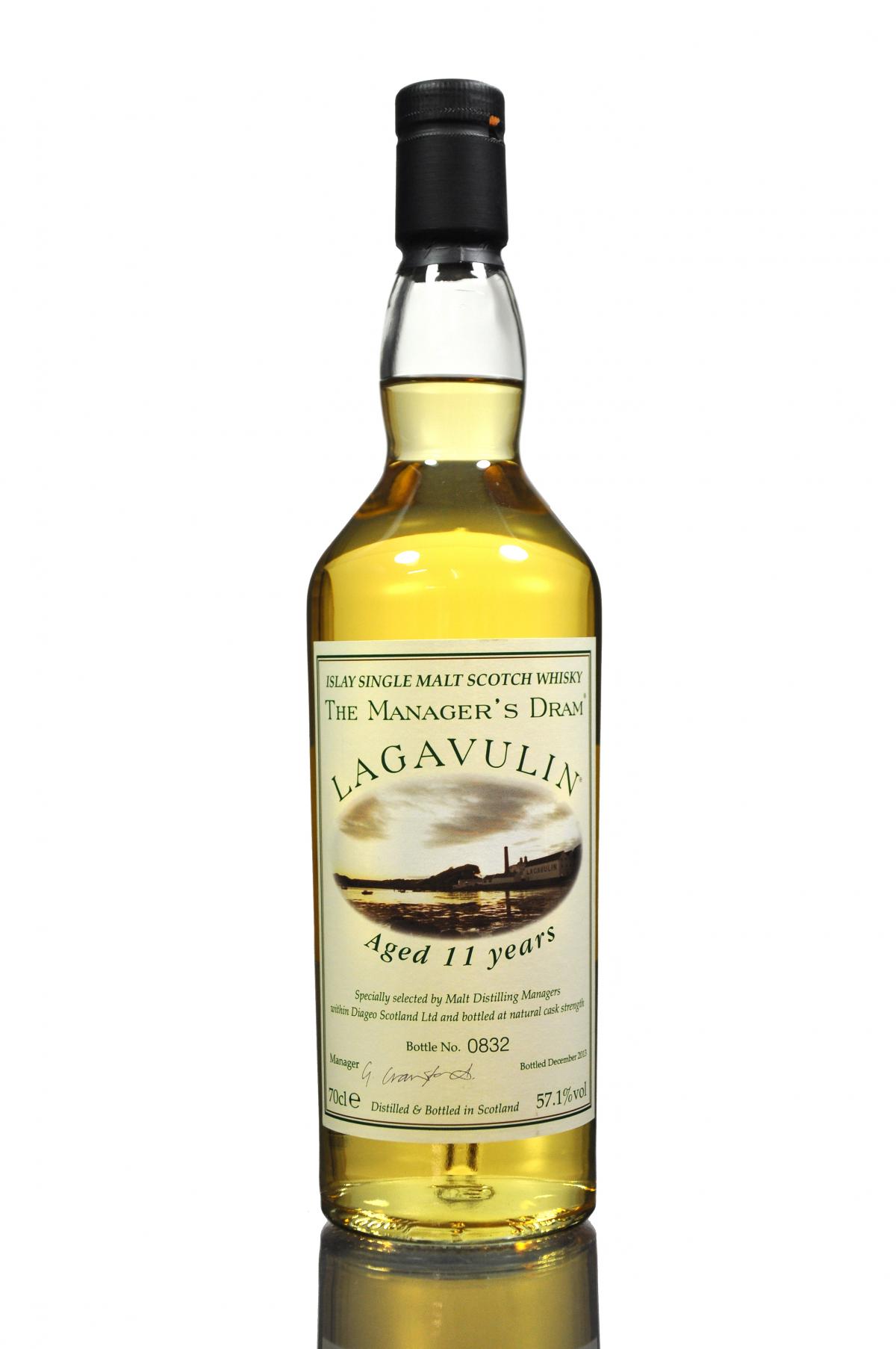 Lagavulin 11 Year Old - Managers Dram 2013