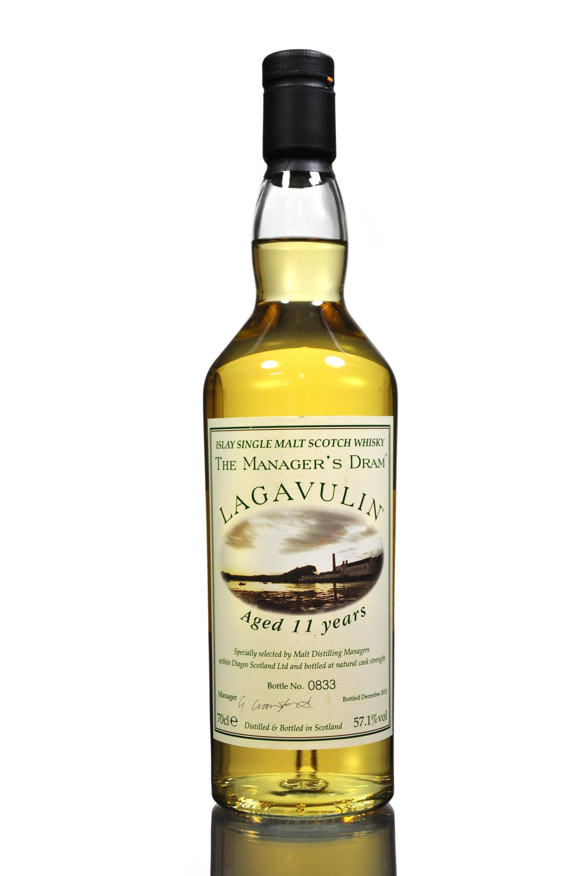 Lagavulin 11 Year Old - Managers Dram 2013