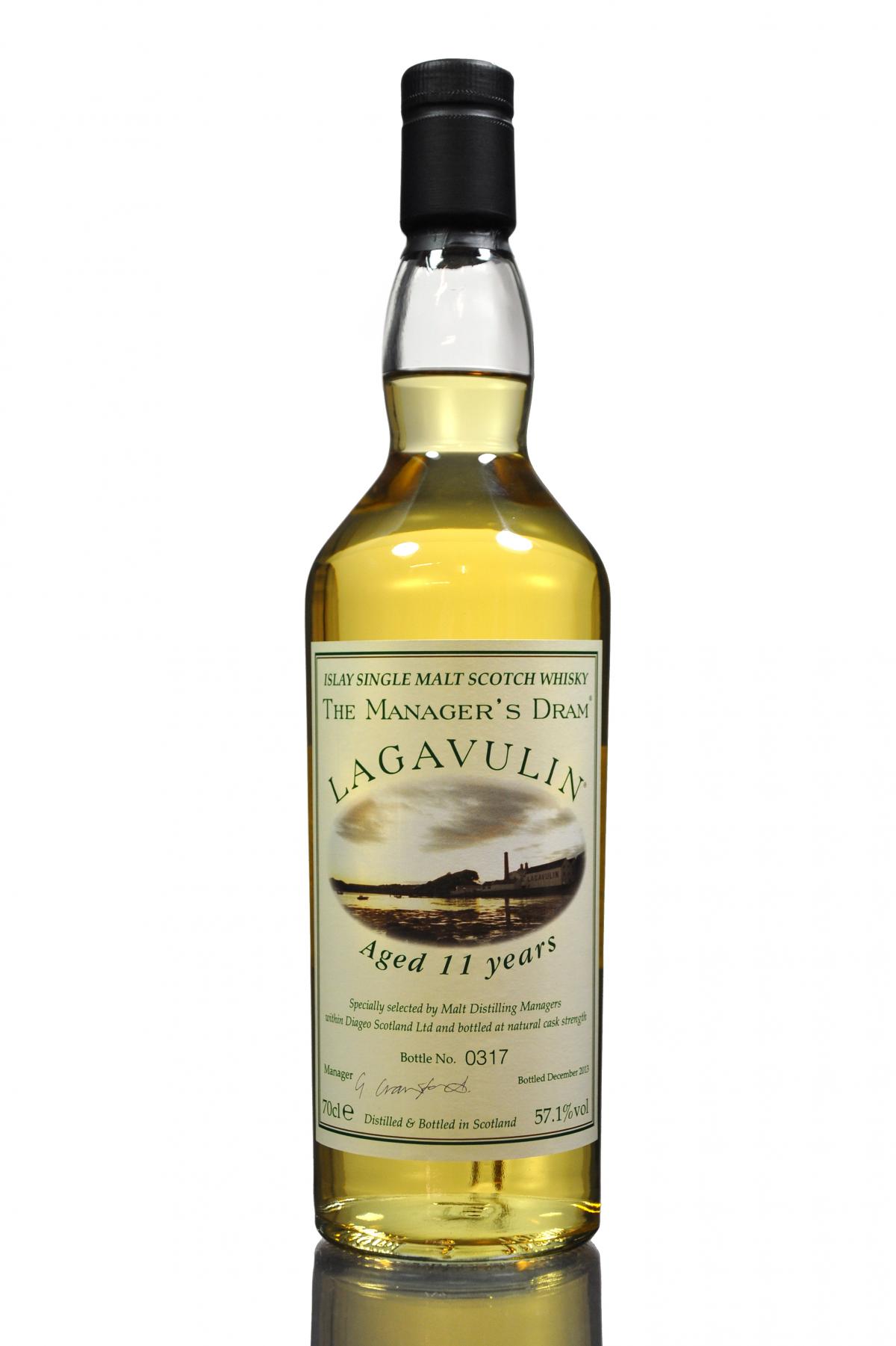 Lagavulin 11 Year Old - Managers Dram 2013