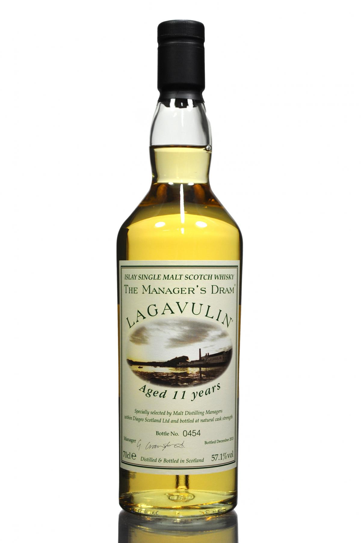 Lagavulin 11 Year Old - Managers Dram 2013