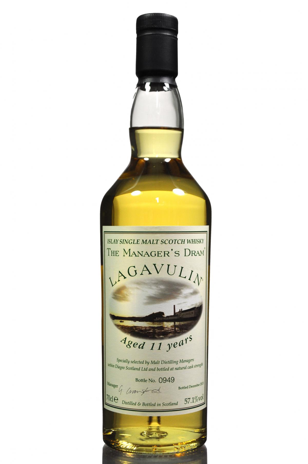 Lagavulin 11 Year Old - Managers Dram 2013