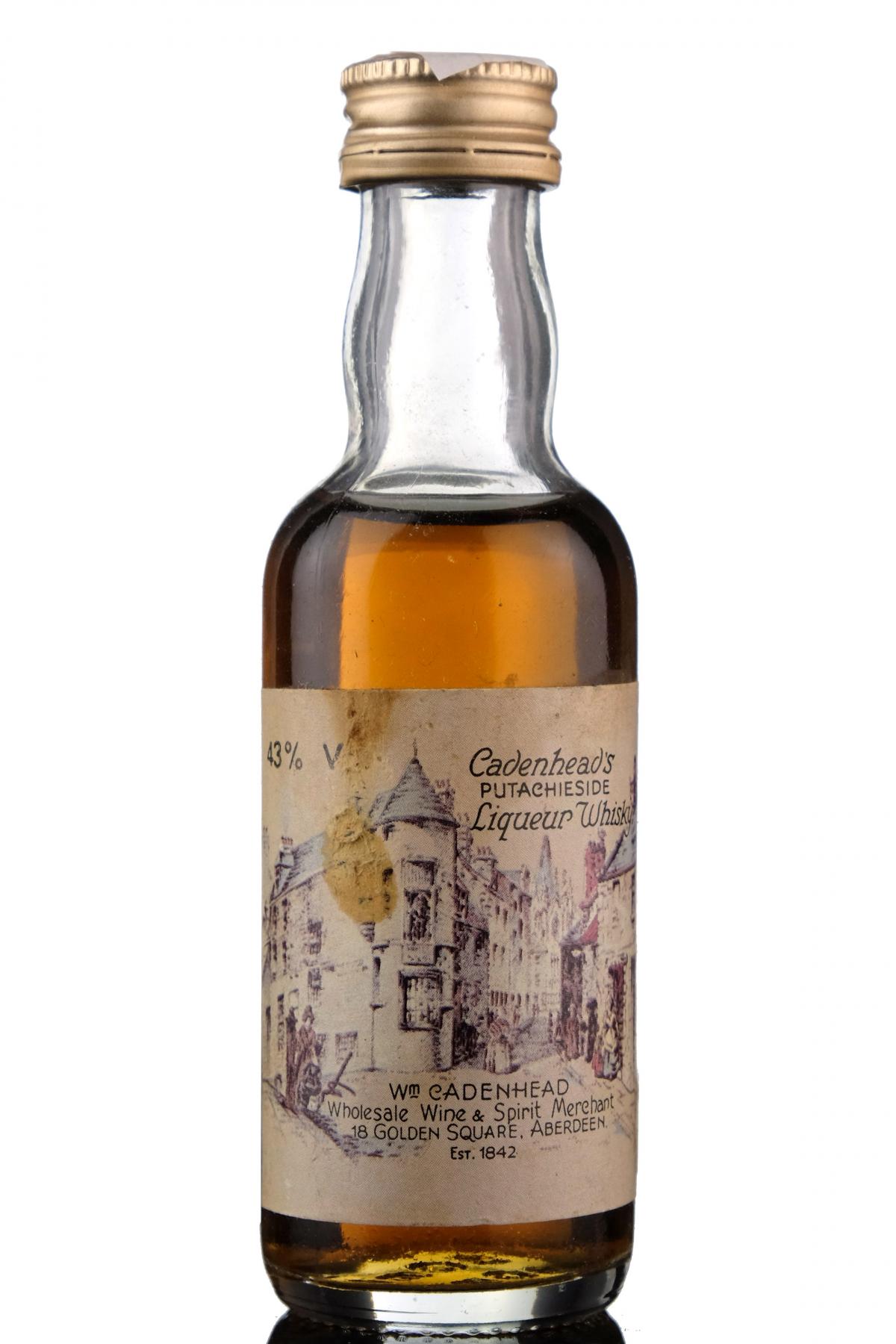 Putachieside Liqueur - Cadenhead Miniature