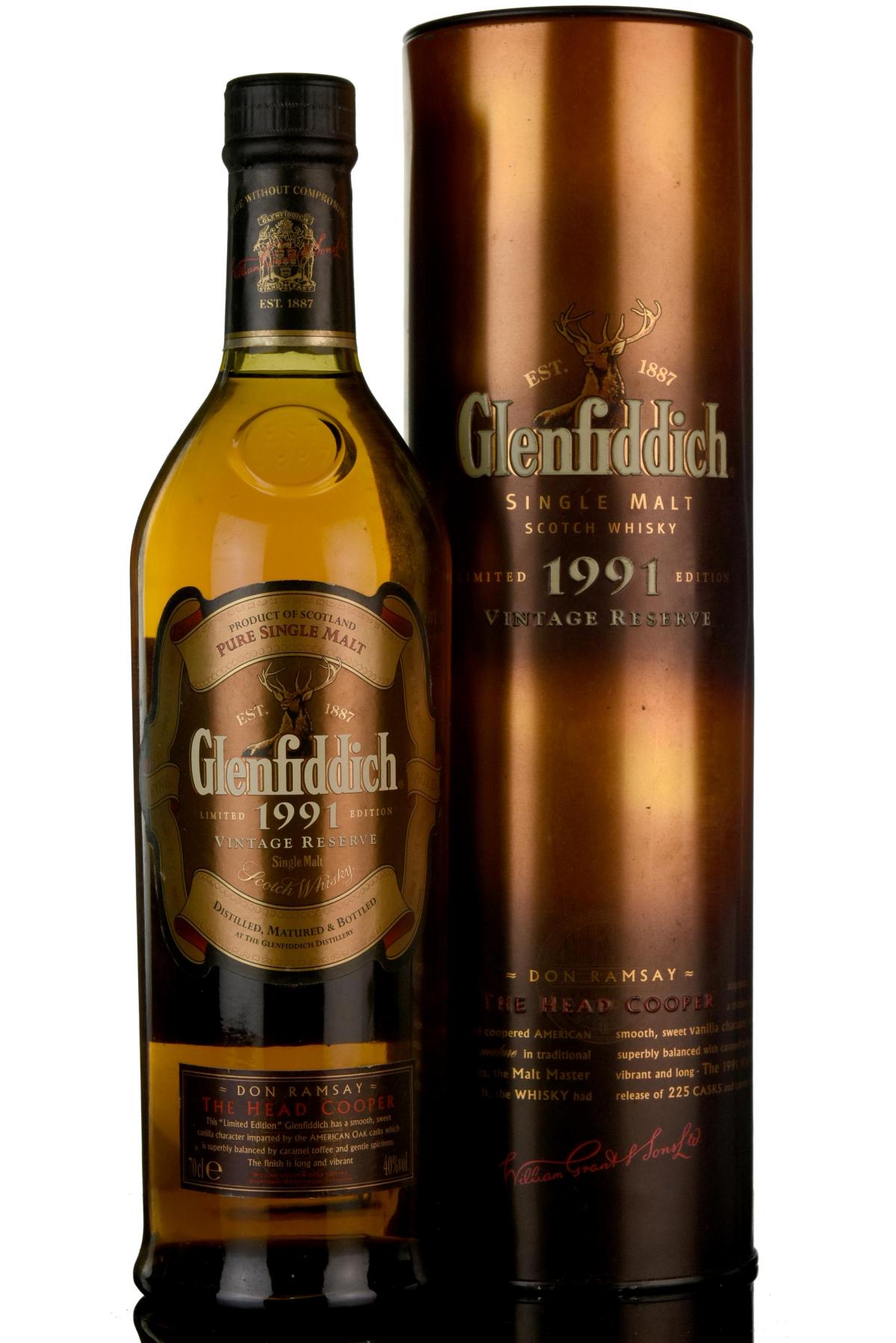 Glenfiddich 1991 - Don Ramsay - Vintage Reserve