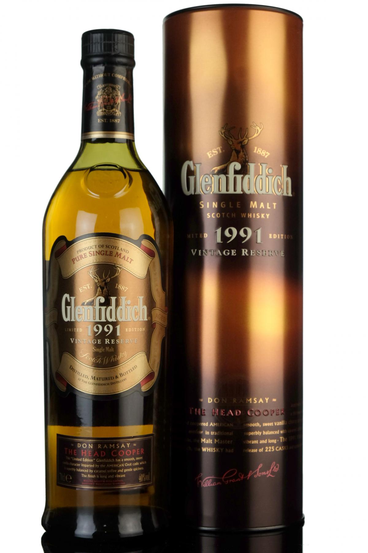 Glenfiddich 1991 - Don Ramsay - Vintage Reserve