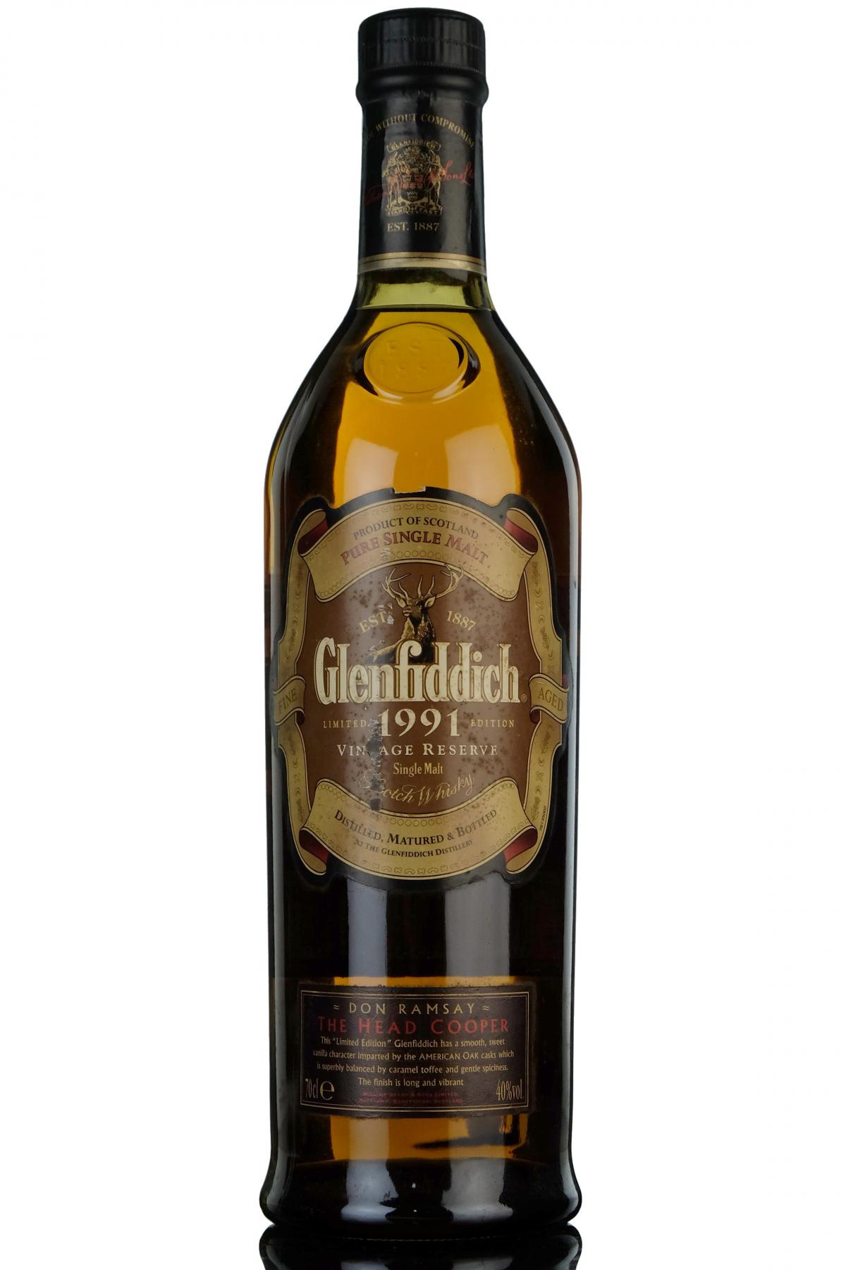 Glenfiddich 1991 - Don Ramsay - Vintage Reserve