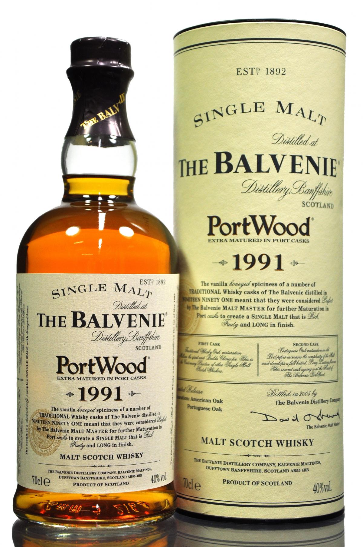 Balvenie 1991 - Port Wood