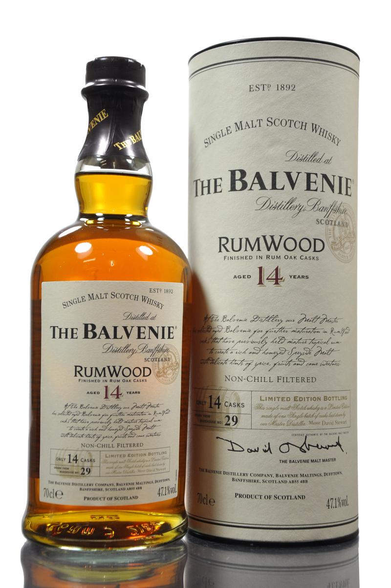Balvenie 14 Year Old - Rum Wood