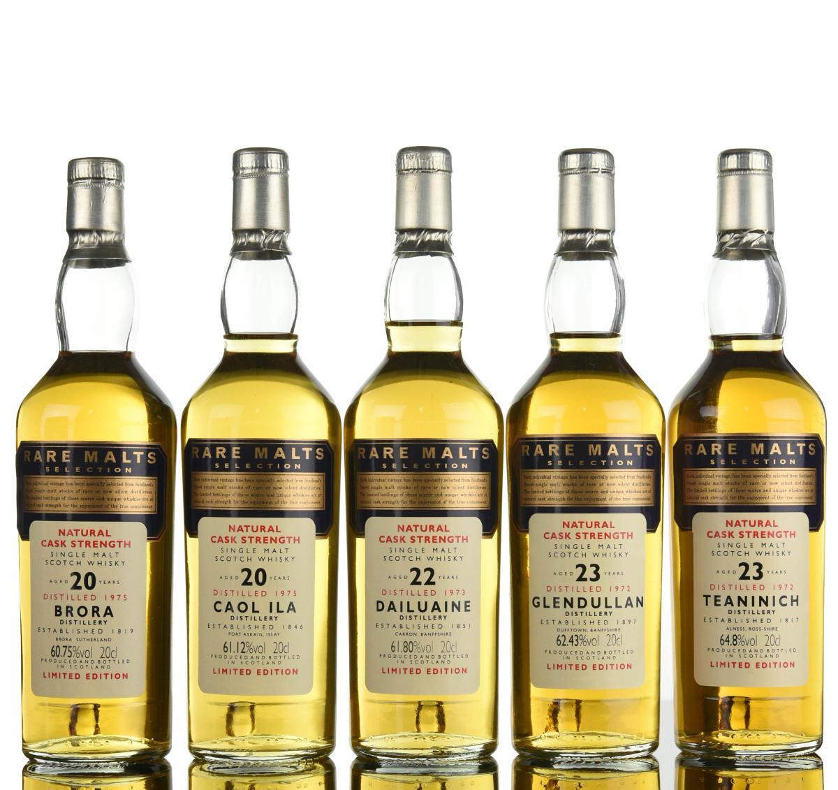 Rare Malts Collection 5 x 20cl