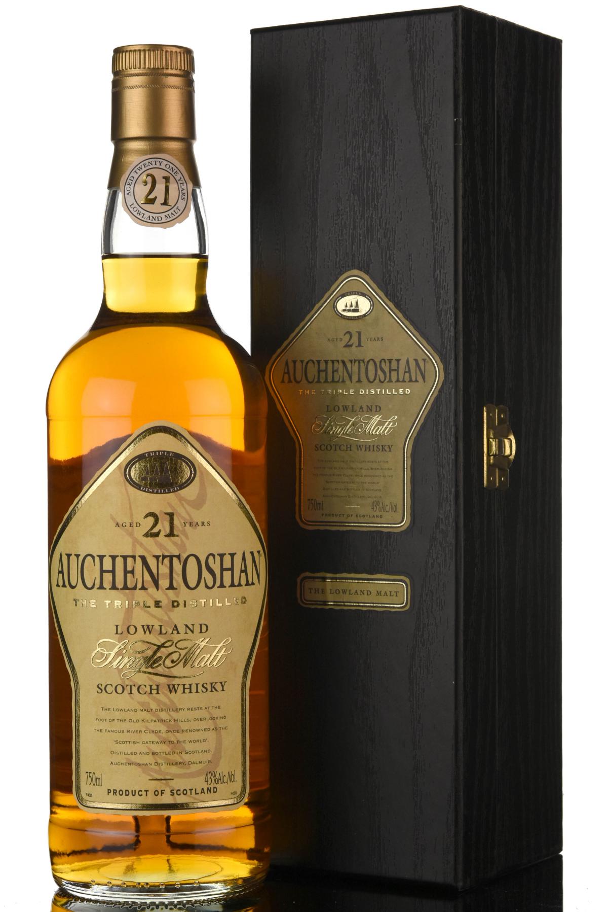 Auchentoshan 21 Year Old - Circa 2000