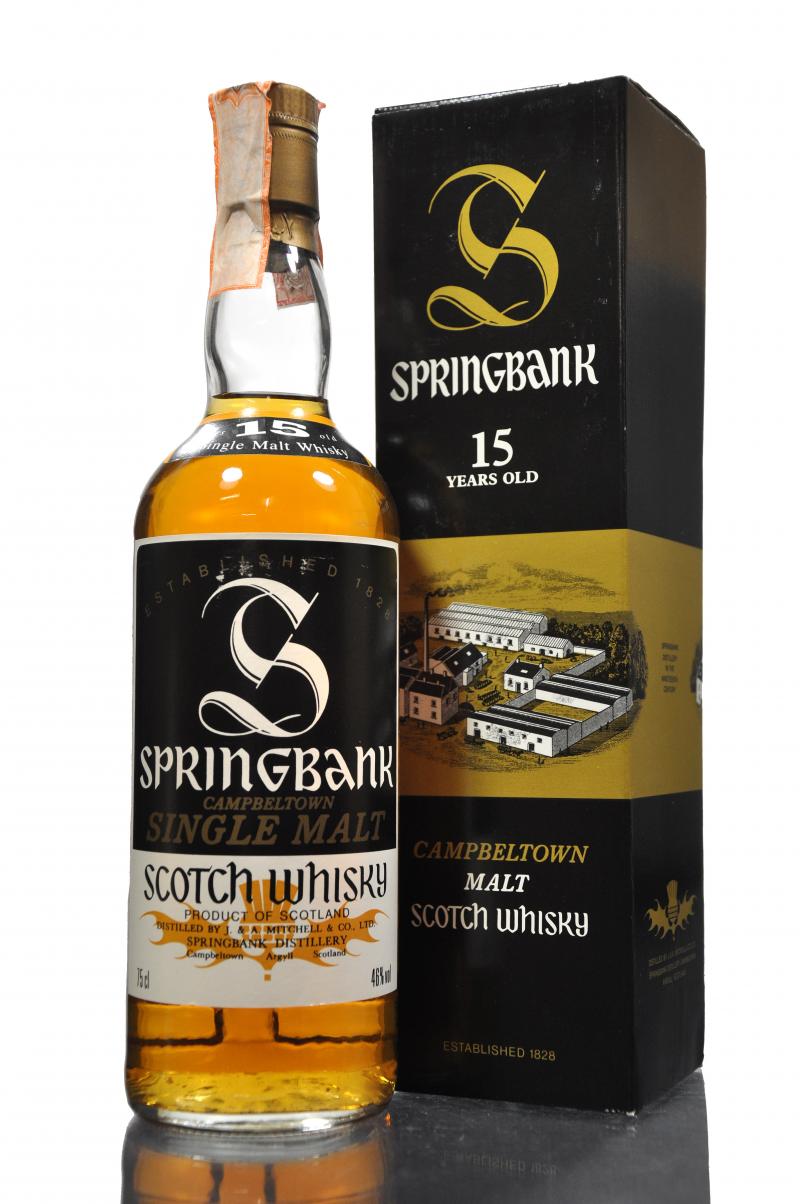 Springbank 15 Year Old - 1980s