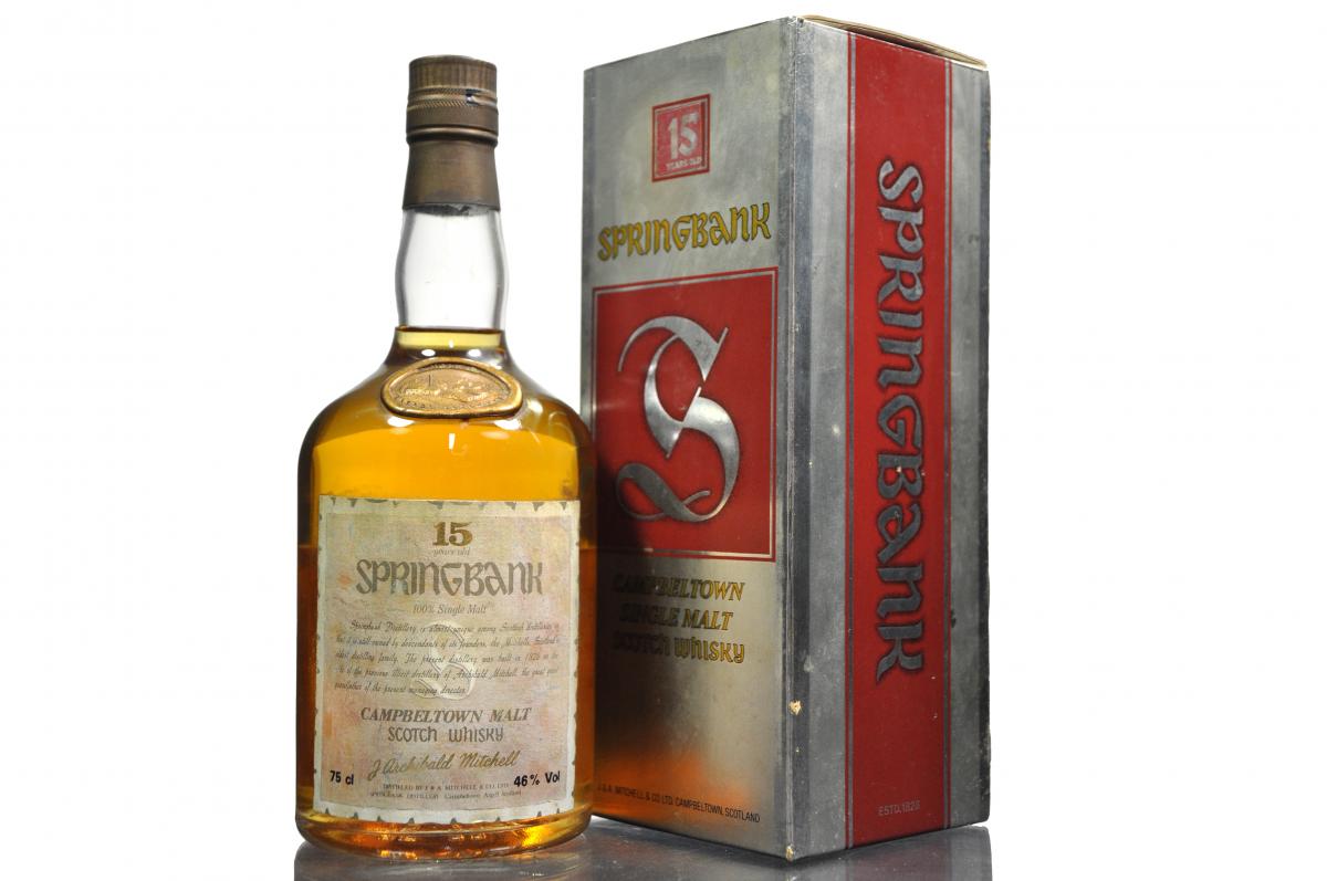 Springbank 15 Year Old Dumpy - 1980s